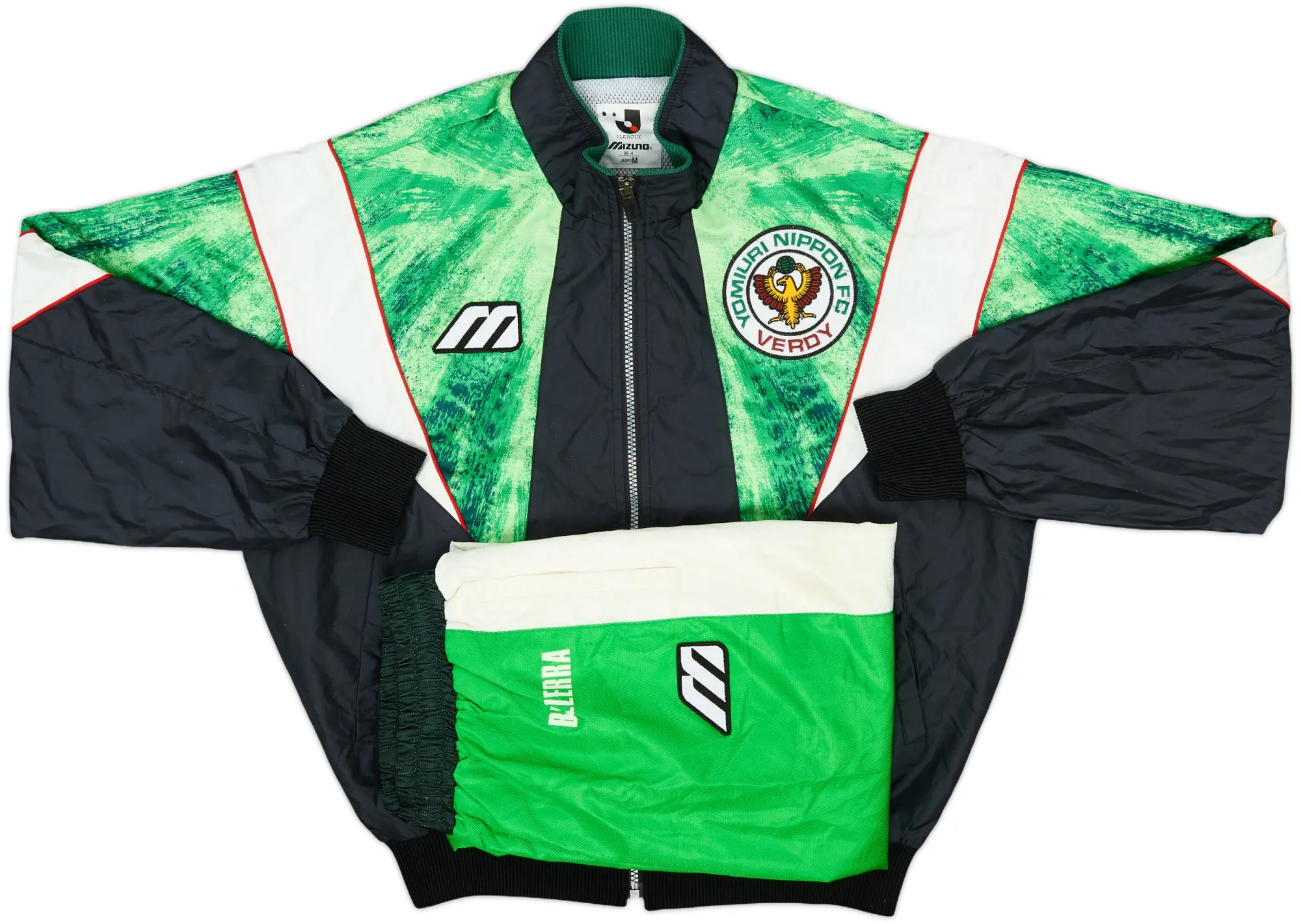 1993-95 Verdy Kawasaki Mizuno Tracksuit - 9/10 - (M)