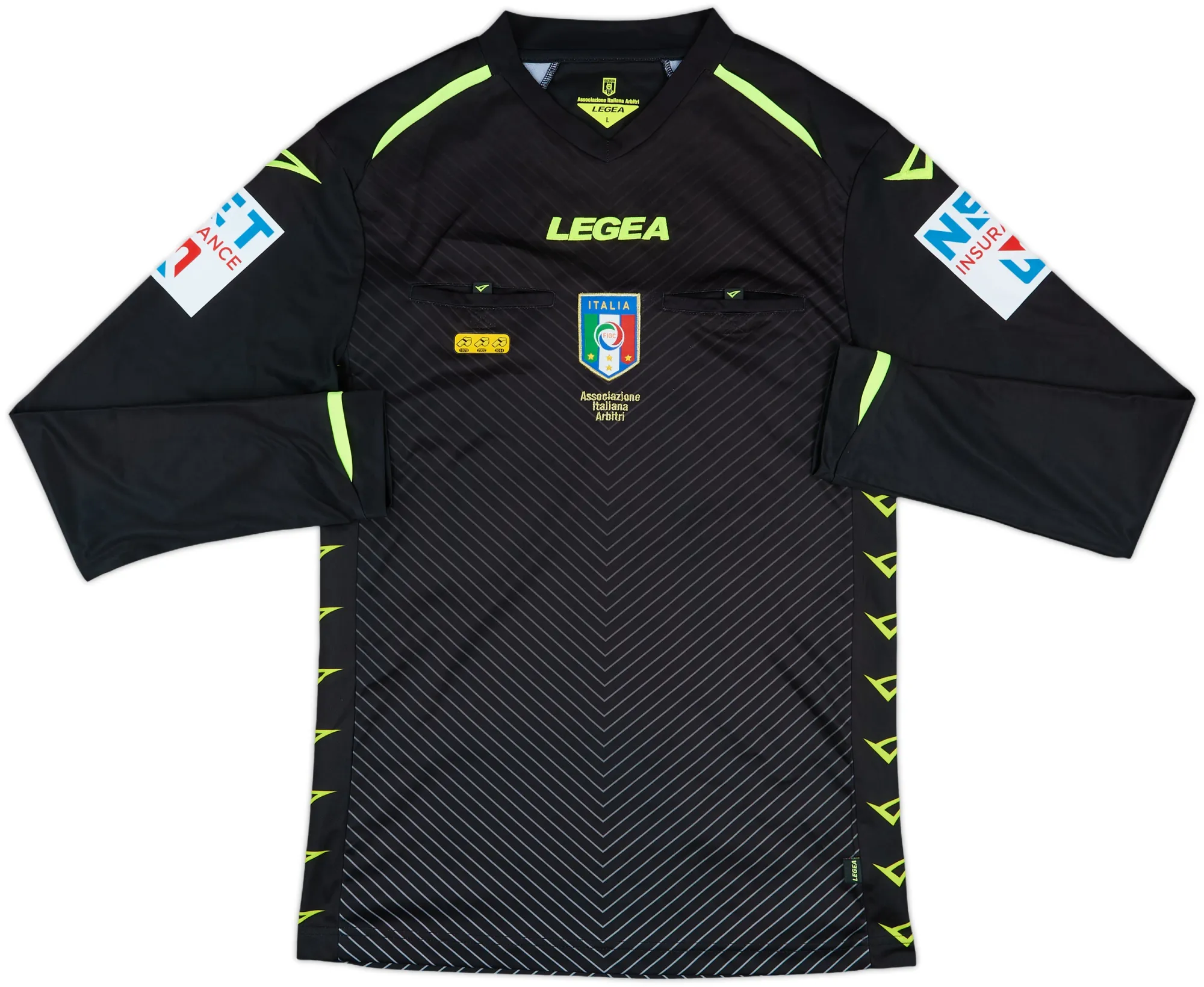 Legea Italy Mens LS Home Shirt 2014