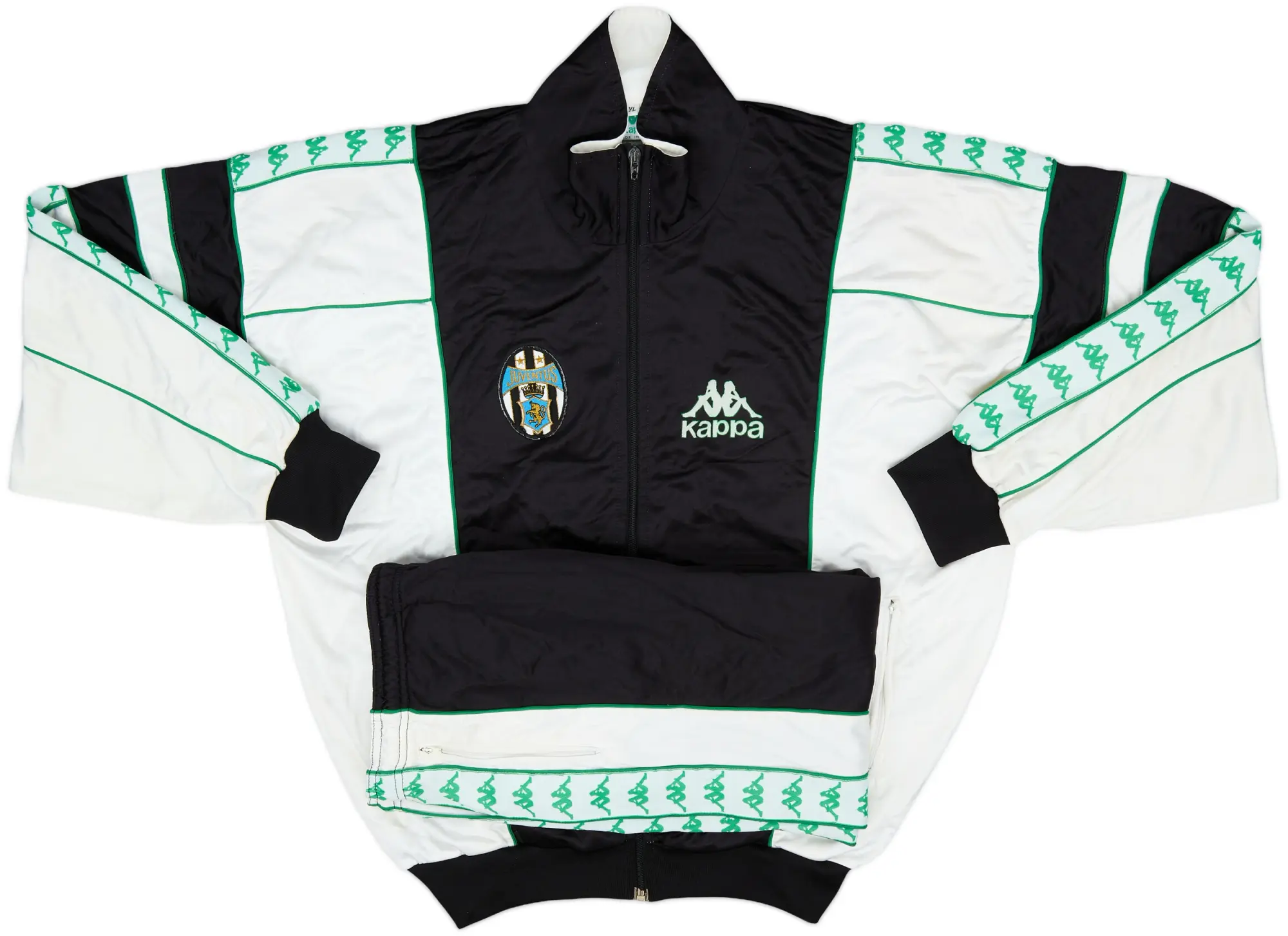 1990-91 Juventus Kappa Tracksuit - 8/10 - (XL)