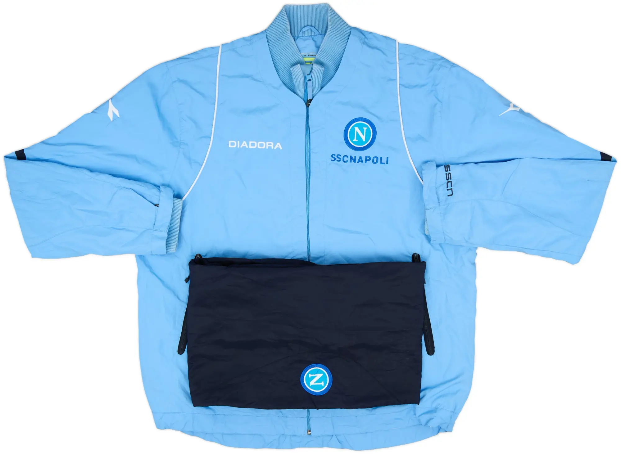 2006-08 Napoli Diadora Tracksuit - 8/10 - (L)