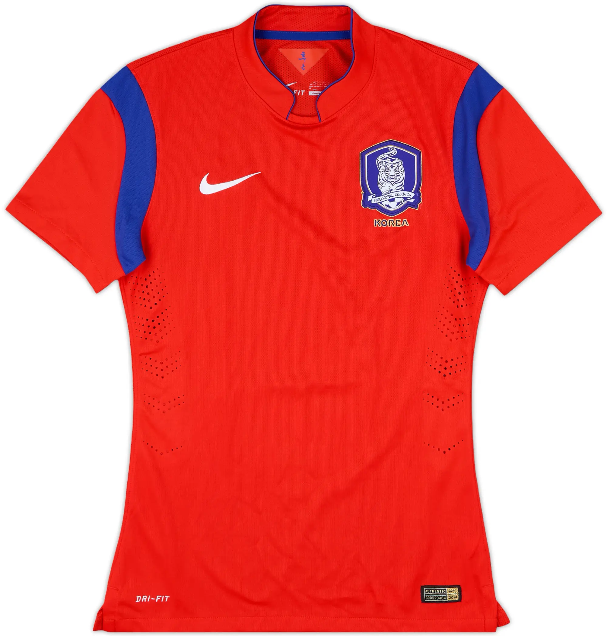 Nike South Korea Mens SS Player Issue Home Shirt 2014