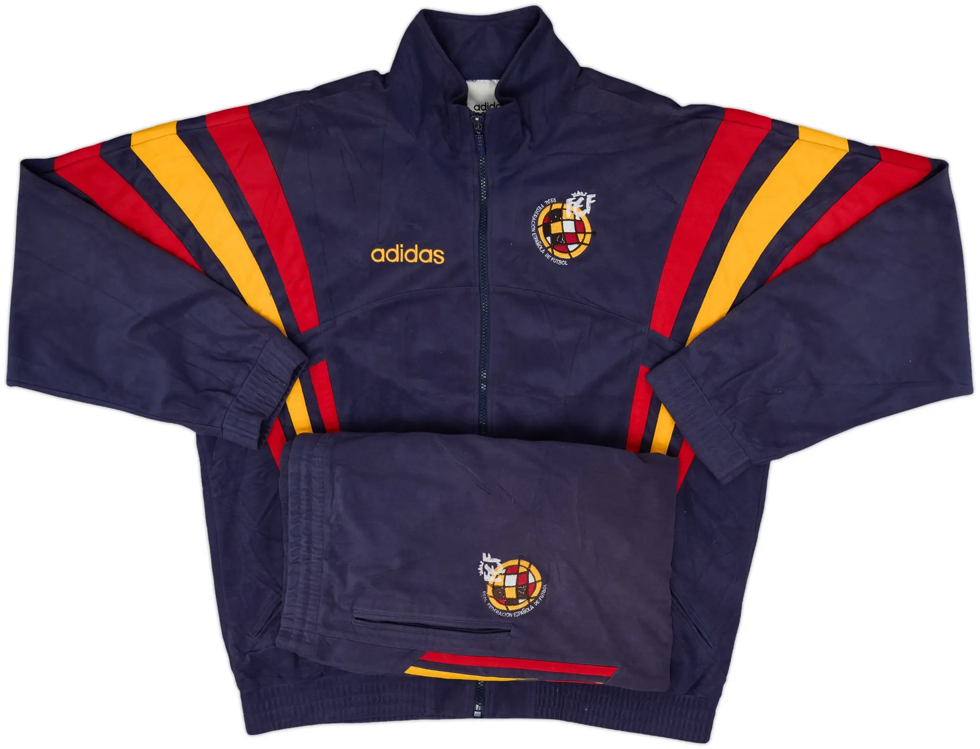 1996-98 Spain adidas Tracksuit - 8/10 - (M)