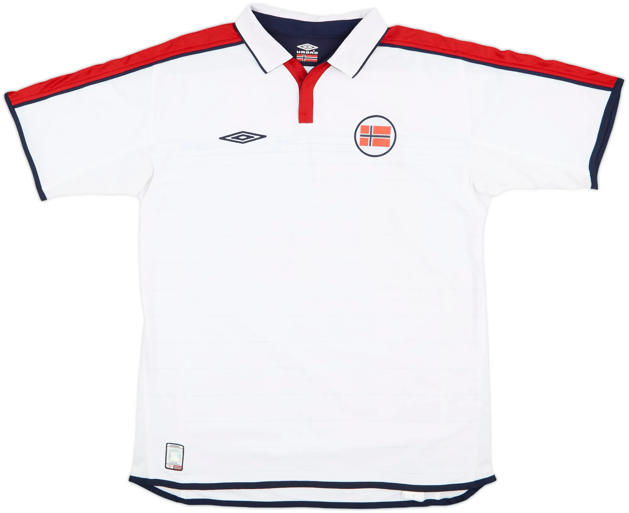 Umbro Norway Mens SS Away Shirt 2002