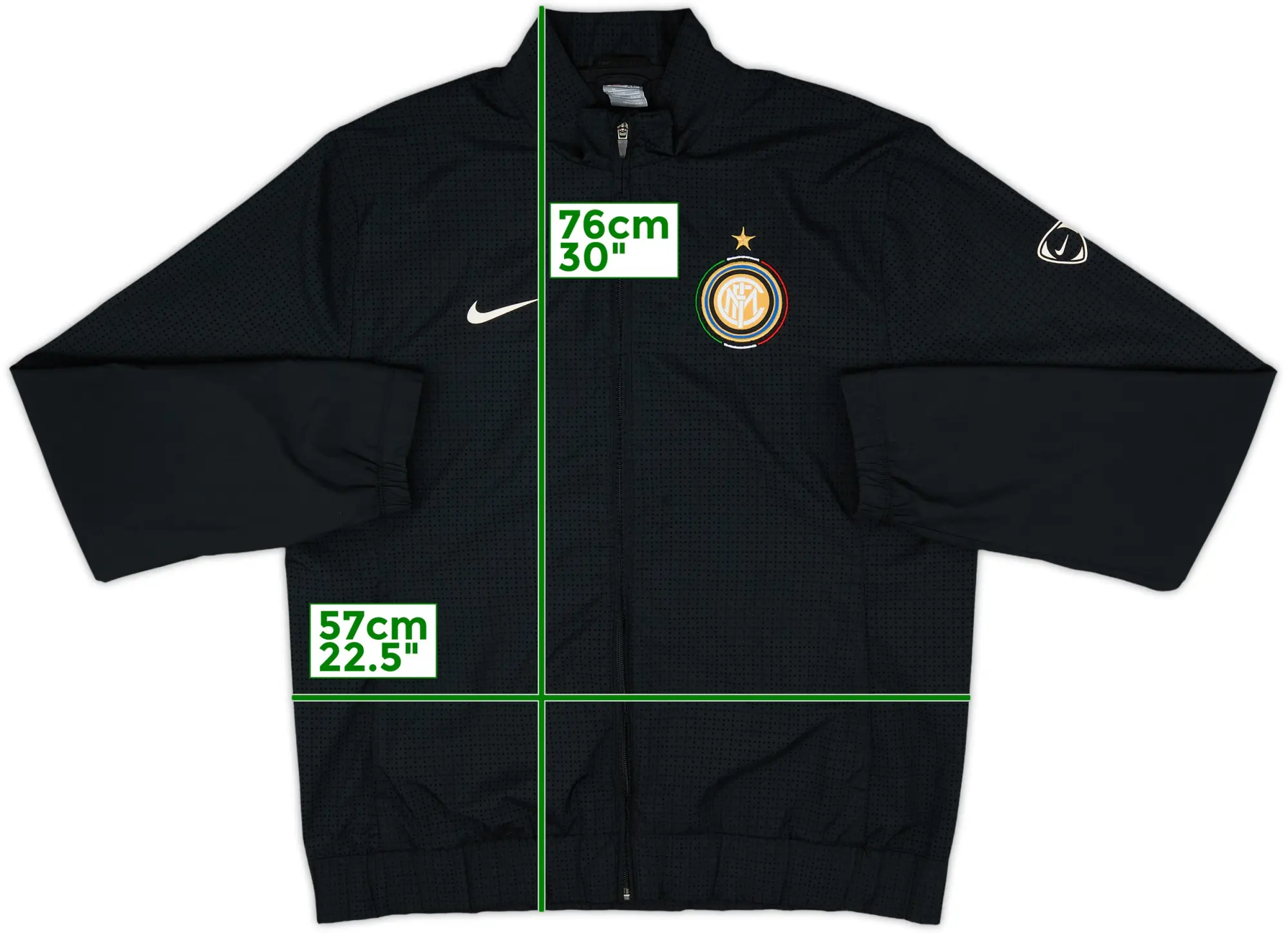 2009-10 Inter Milan Nike Track Jacket - 9/10 - (XL)