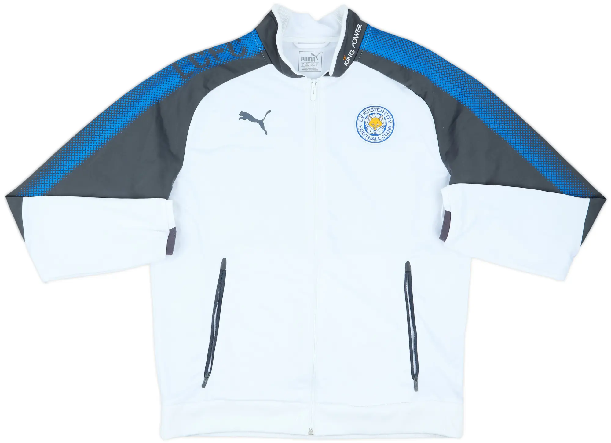 2017-18 Leicester Puma Track Jacket - 9/10 - (L)