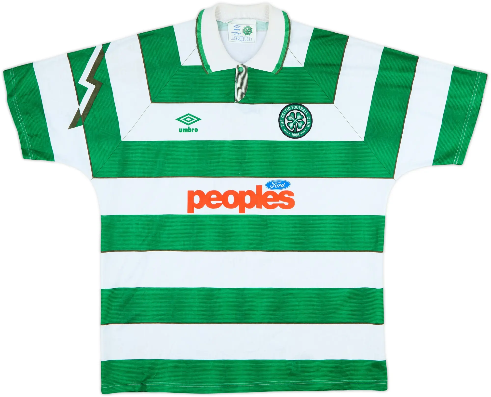 Umbro Celtic Mens SS Home Shirt 1991/92