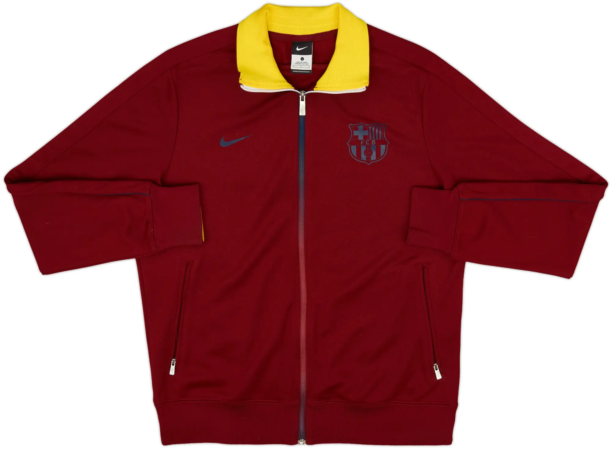 2013-14 Barcelona Nike Track Jacket - 8/10 - (L)