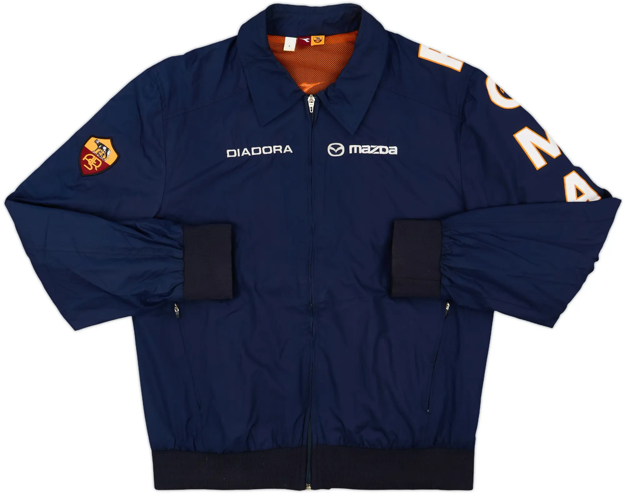 2005-06 Roma Diadora Track Jacket - 8/10 - (L)