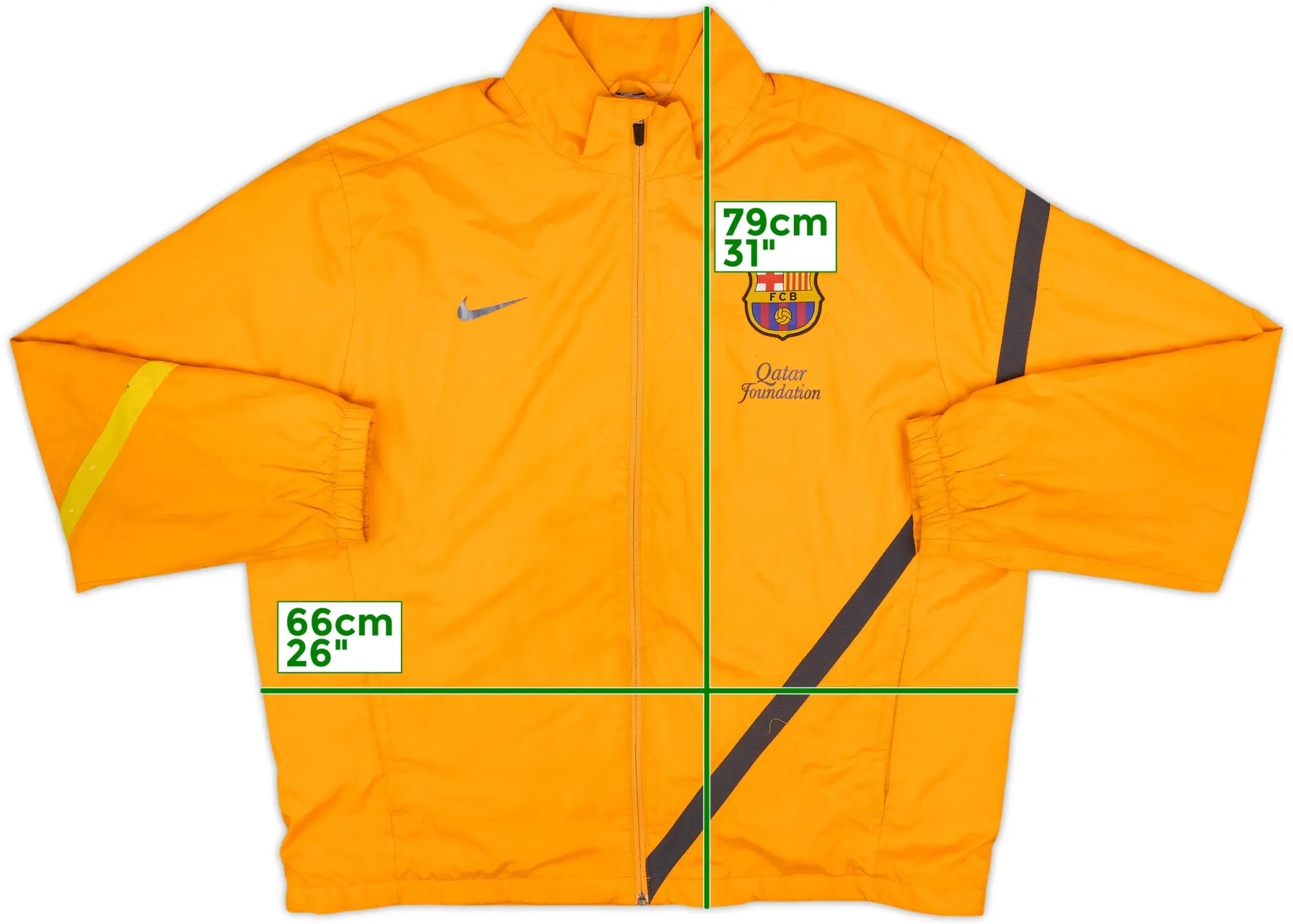 2011-12 Barcelona Nike Track Jacket - 7/10 - (XXL)