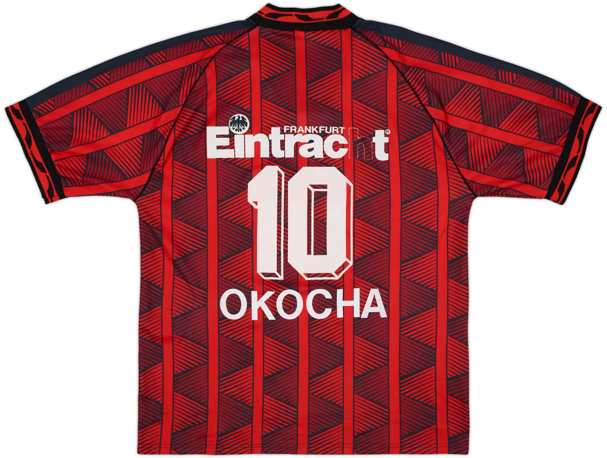 Puma Eintracht Frankfurt Mens SS Home Shirt 1995/96