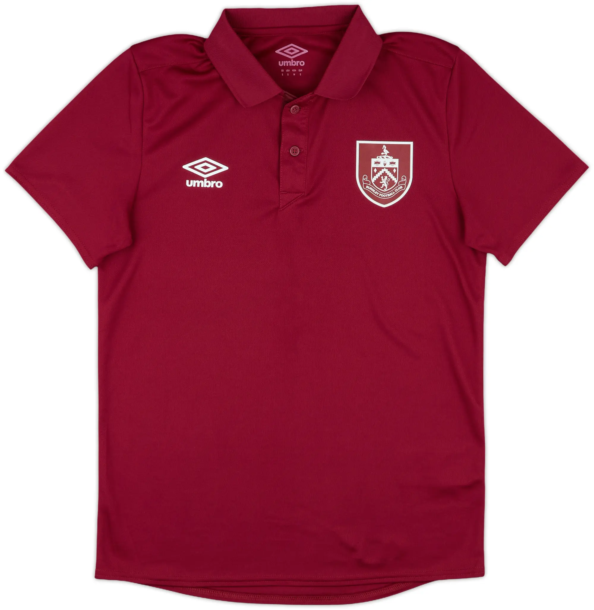 2022-23 Burnley Umbro Polo Shirt - 10/10 - (S)
