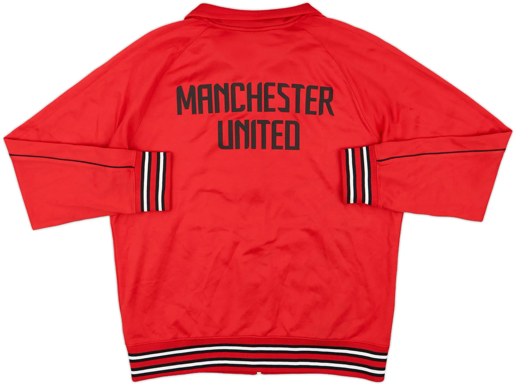 2011-12 Manchester United Nike N98 Track Jacket - 8/10 - (L)