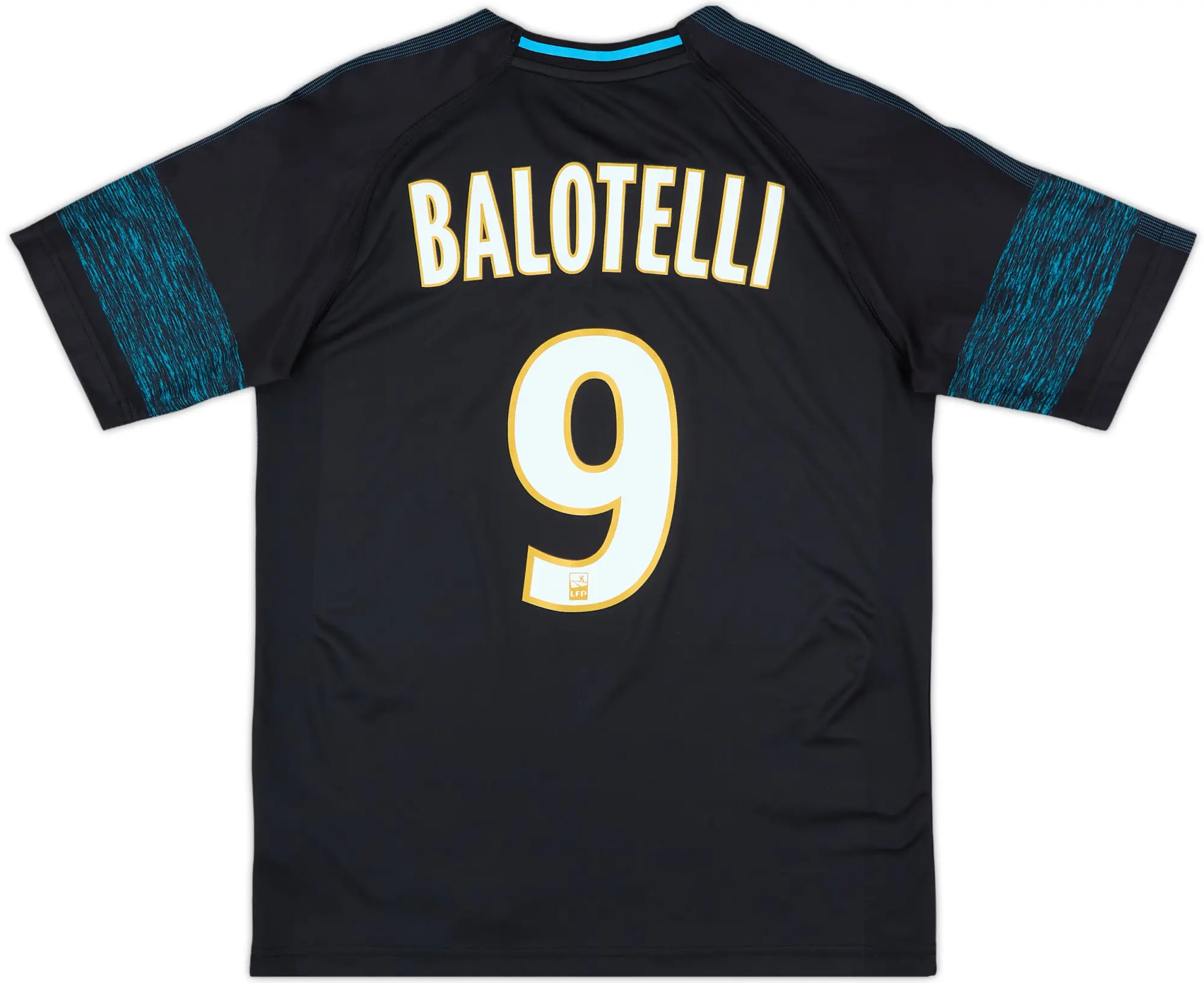 2018-19 Olympique Marseille Away Shirt Balotelli #9 - 9/10 - (S)