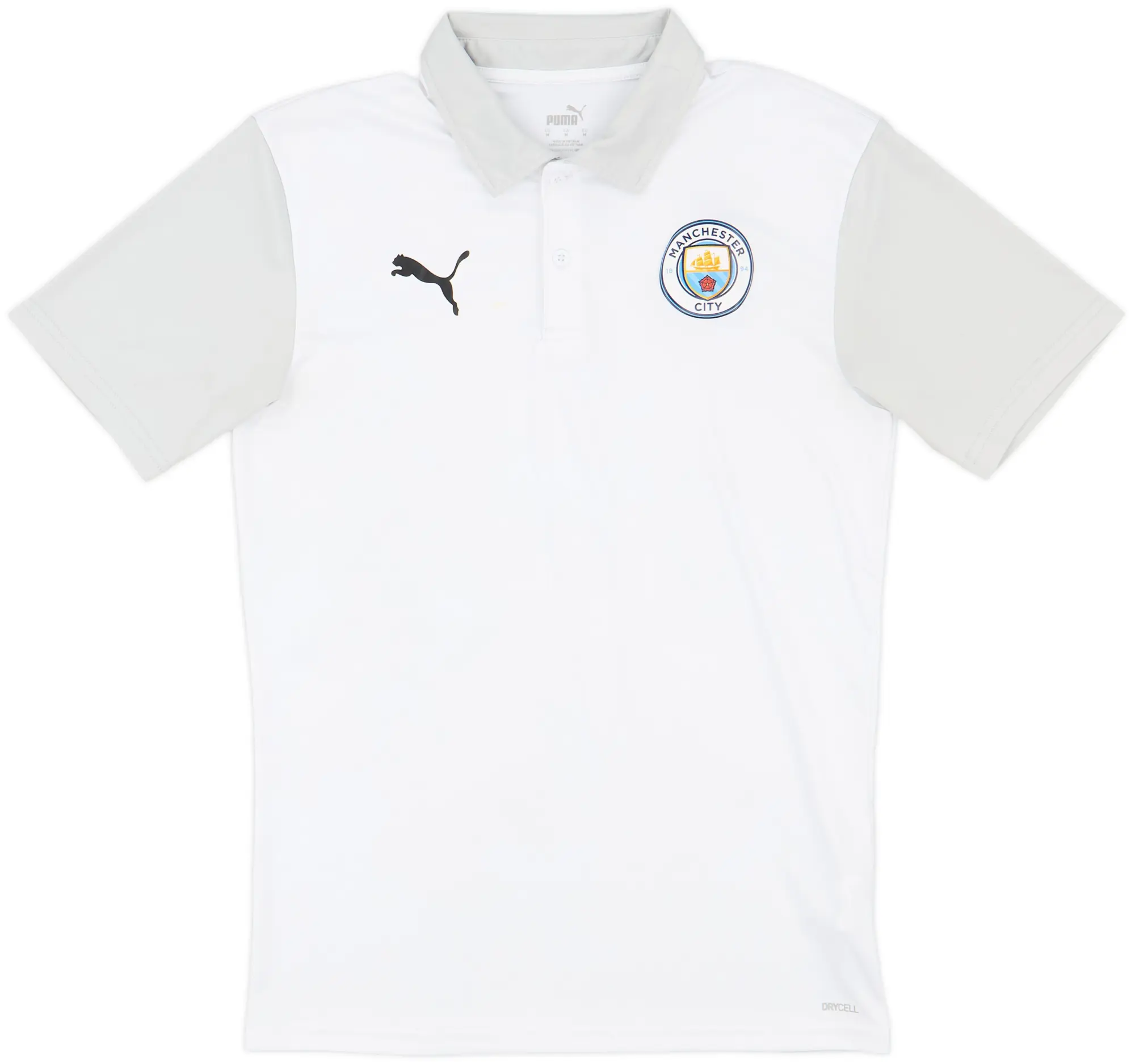 2019-20 Manchester City Puma Polo Shirt - 8/10 - (M)