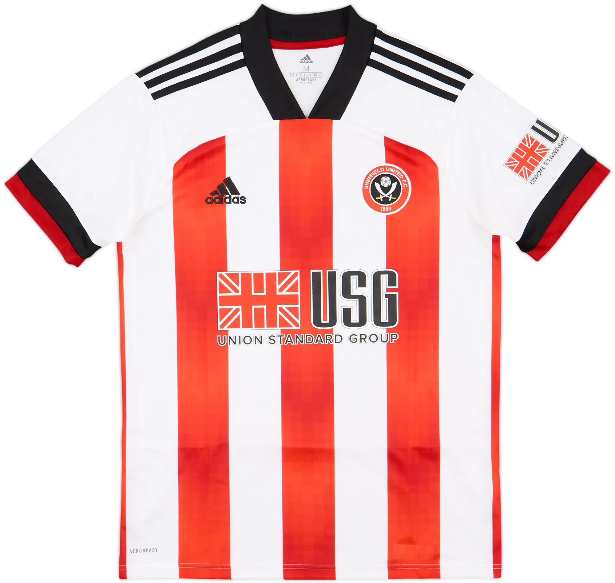 adidas Sheffield United Mens SS Home Shirt 2020/21