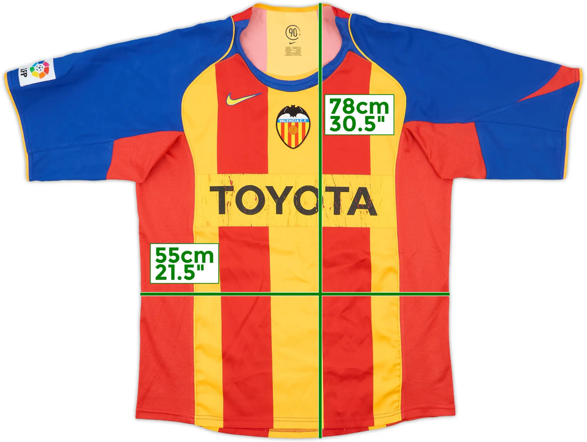 Nike Valencia Mens SS Third Shirt 2004/05