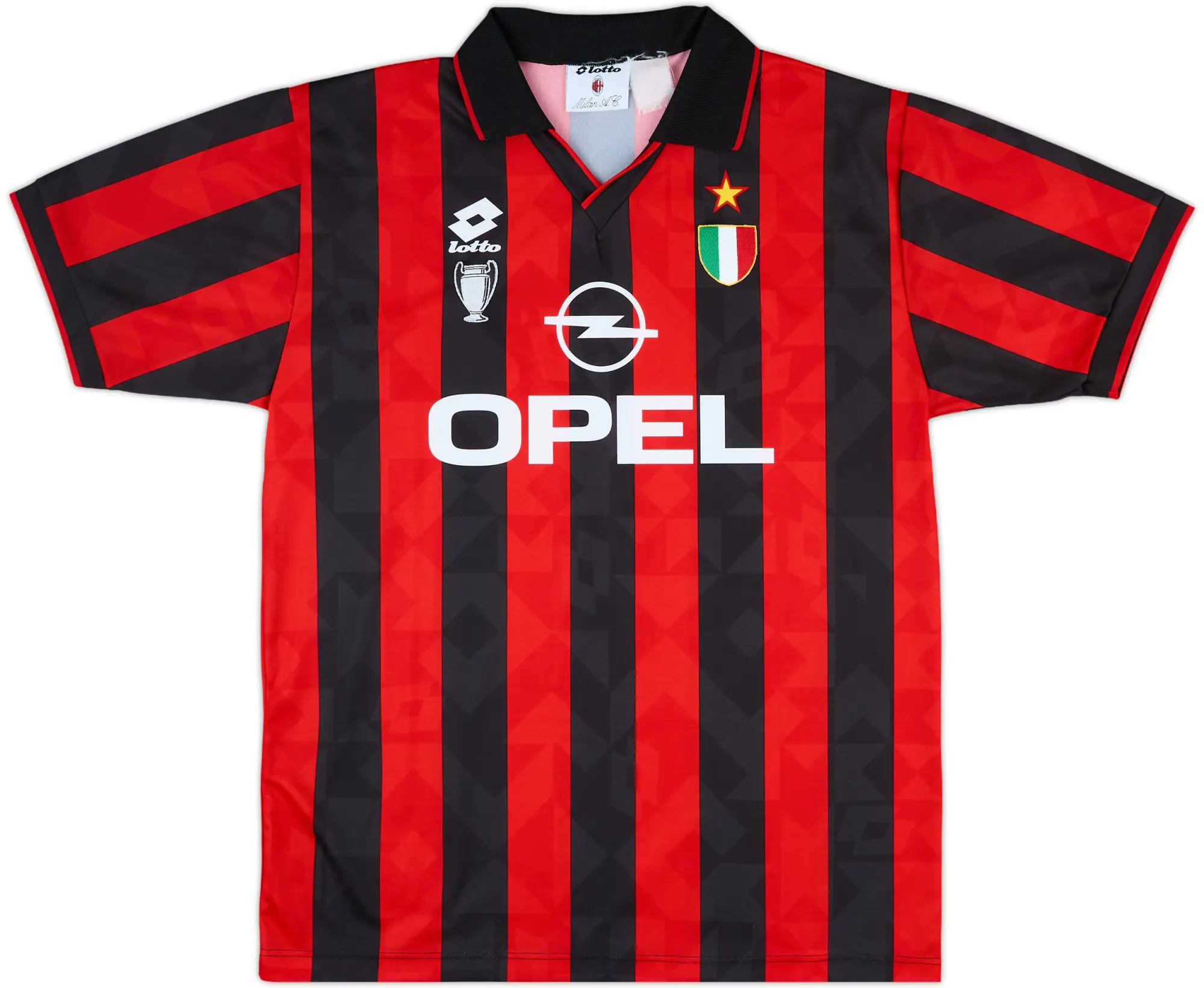 1994-95 AC Milan Home Shirt - 9/10 - (L)