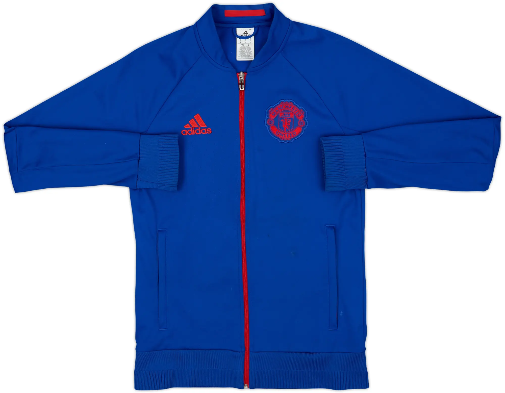 2016-17 Manchester United adidas Track Jacket - 7/10 - (S)