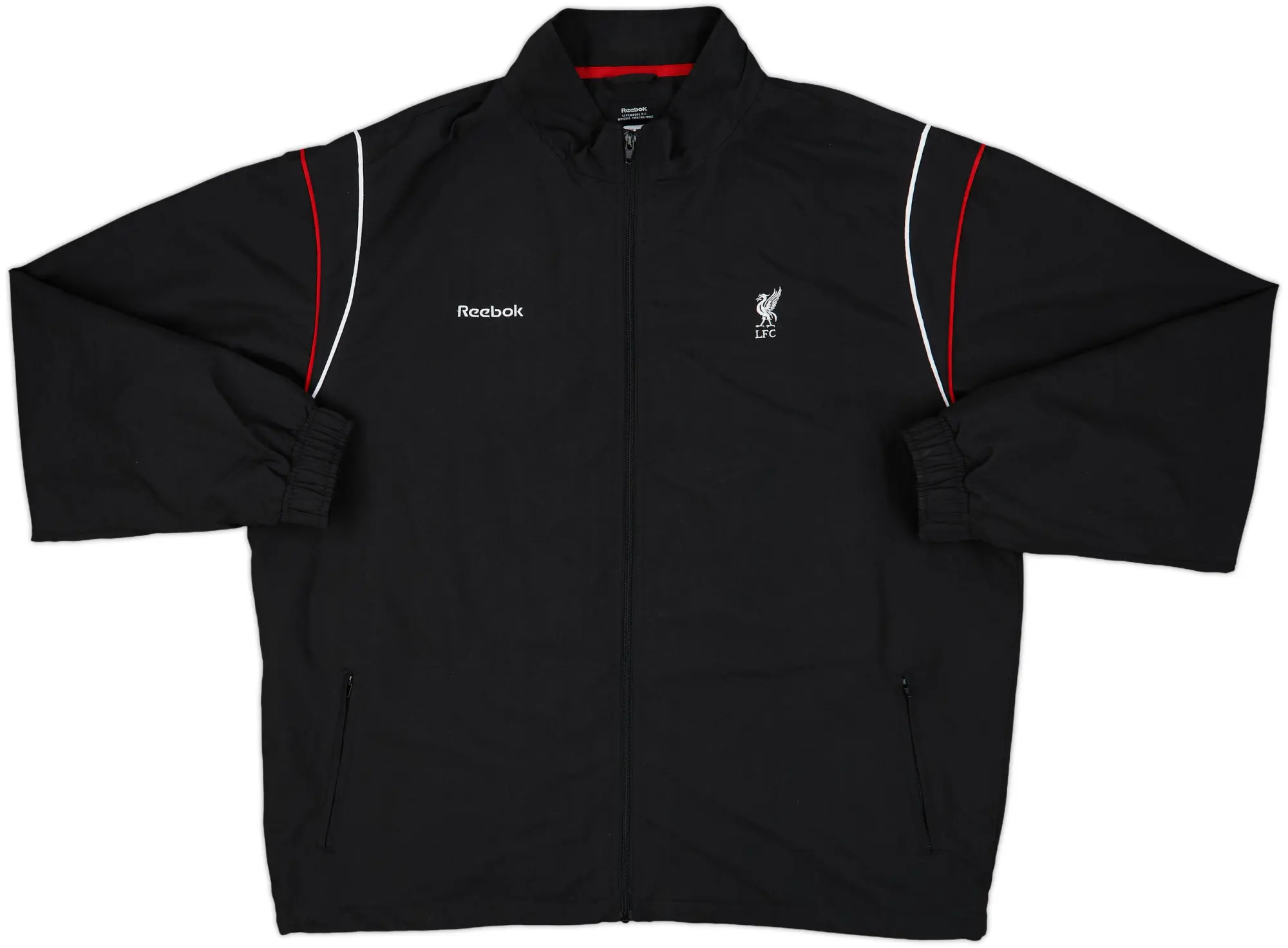 2003-04 Liverpool Reebok Track Jacket - 9/10 - (XXL)