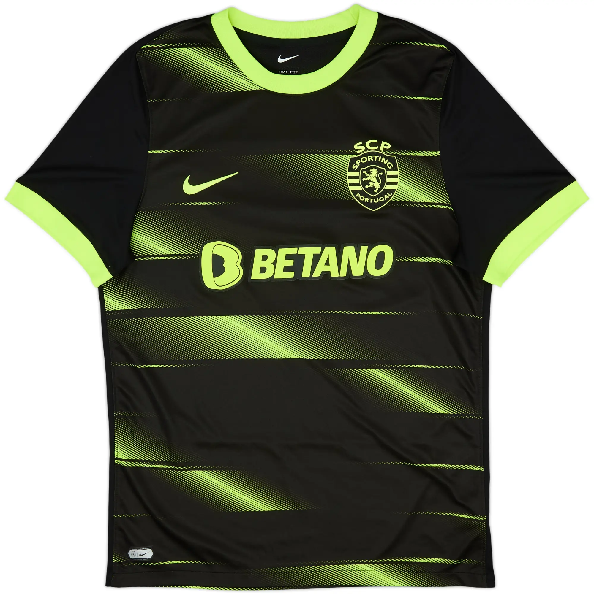 Nike Sporting Lisbon Mens SS Away Shirt 2022/23