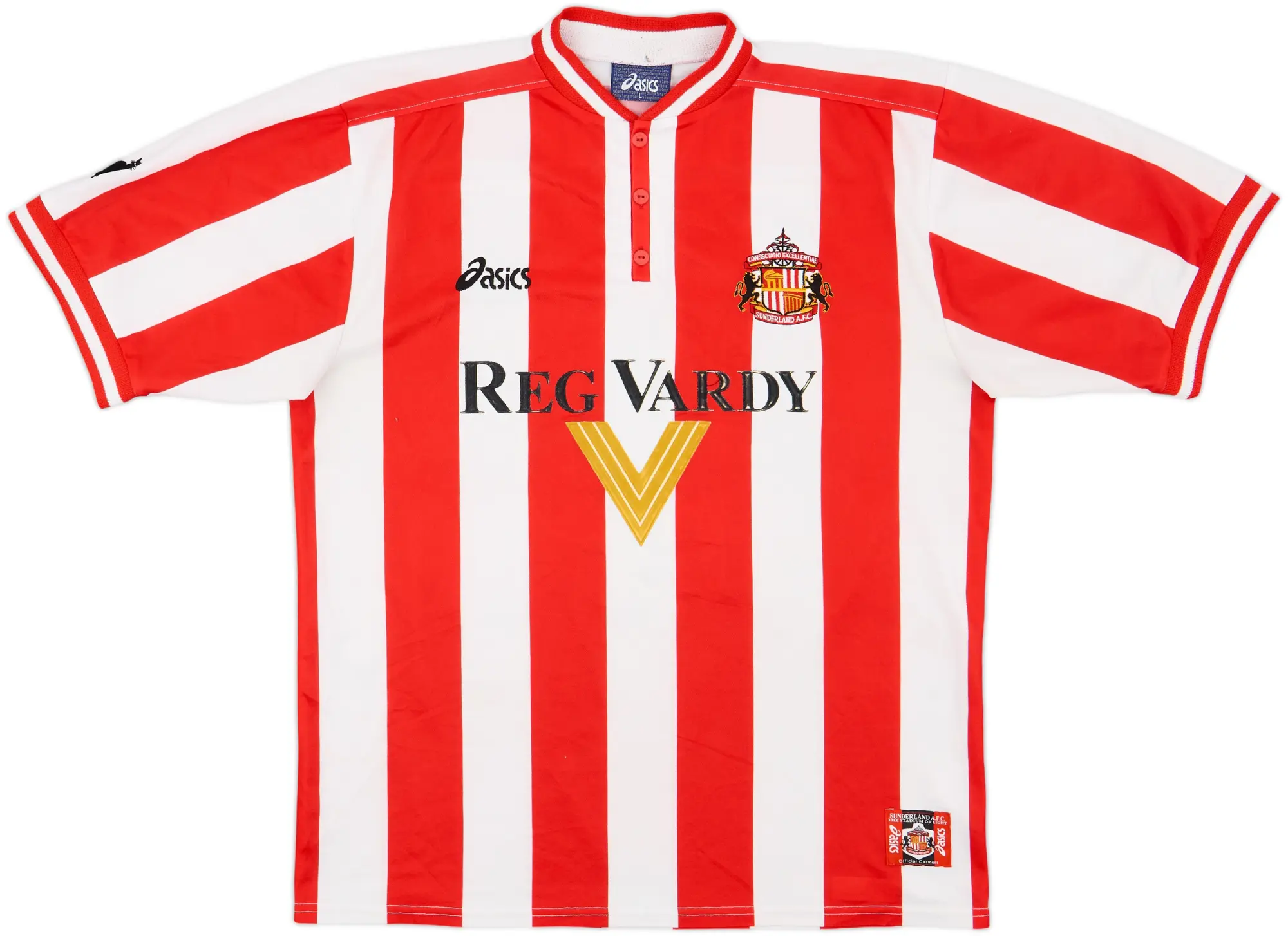 Asics Sunderland Mens SS Home Shirt 1999/00