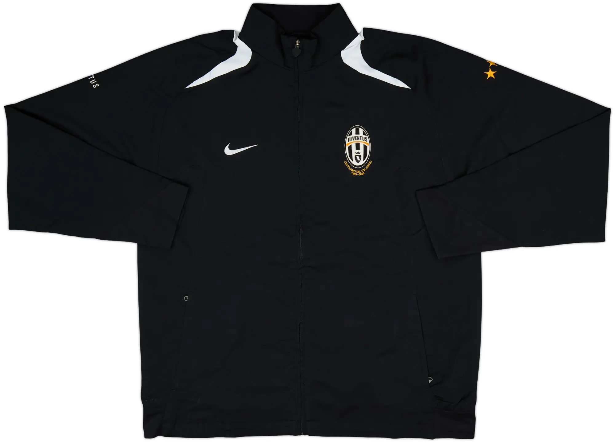 2005-06 Juventus Nike Centenary Track Jacket - 8/10 - (XL)
