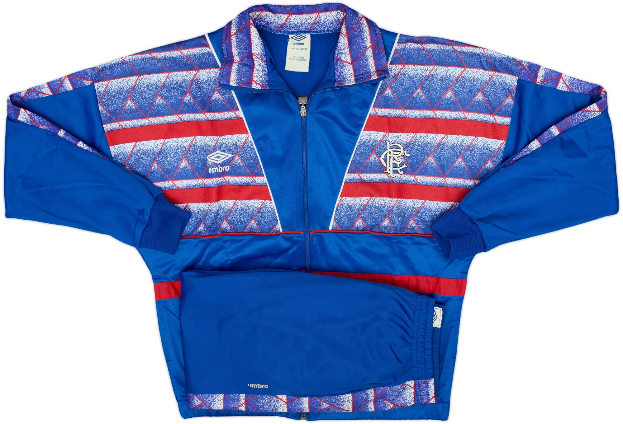 1987-90 Rangers Umbro Tracksuit - 9/10 - (S)