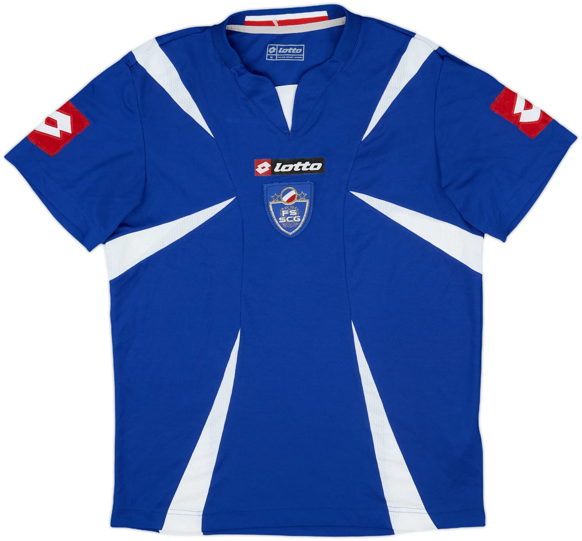 Lotto Serbia Mens SS Home Shirt 2006