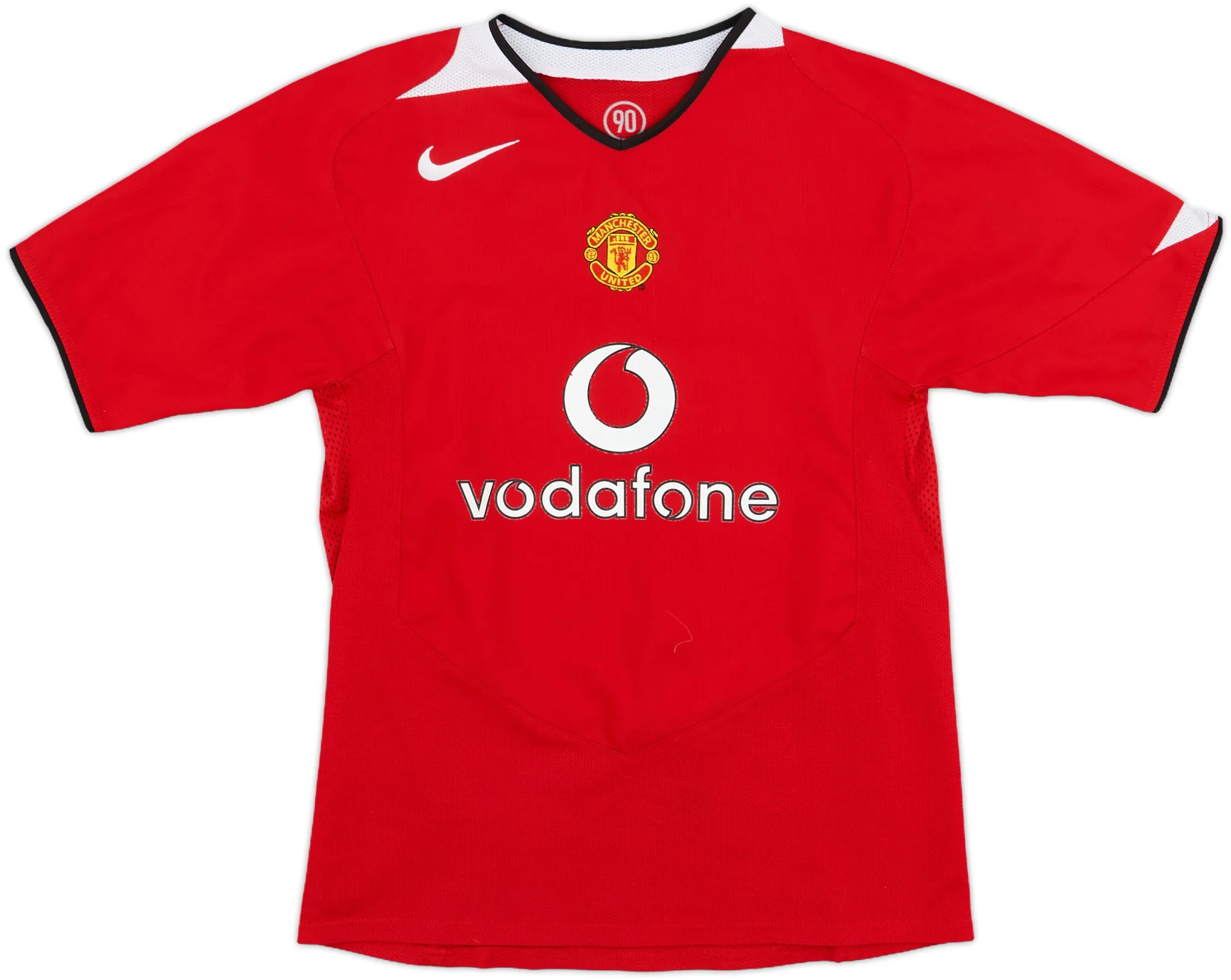Nike Manchester United Boys SS Home Shirt 2004/06