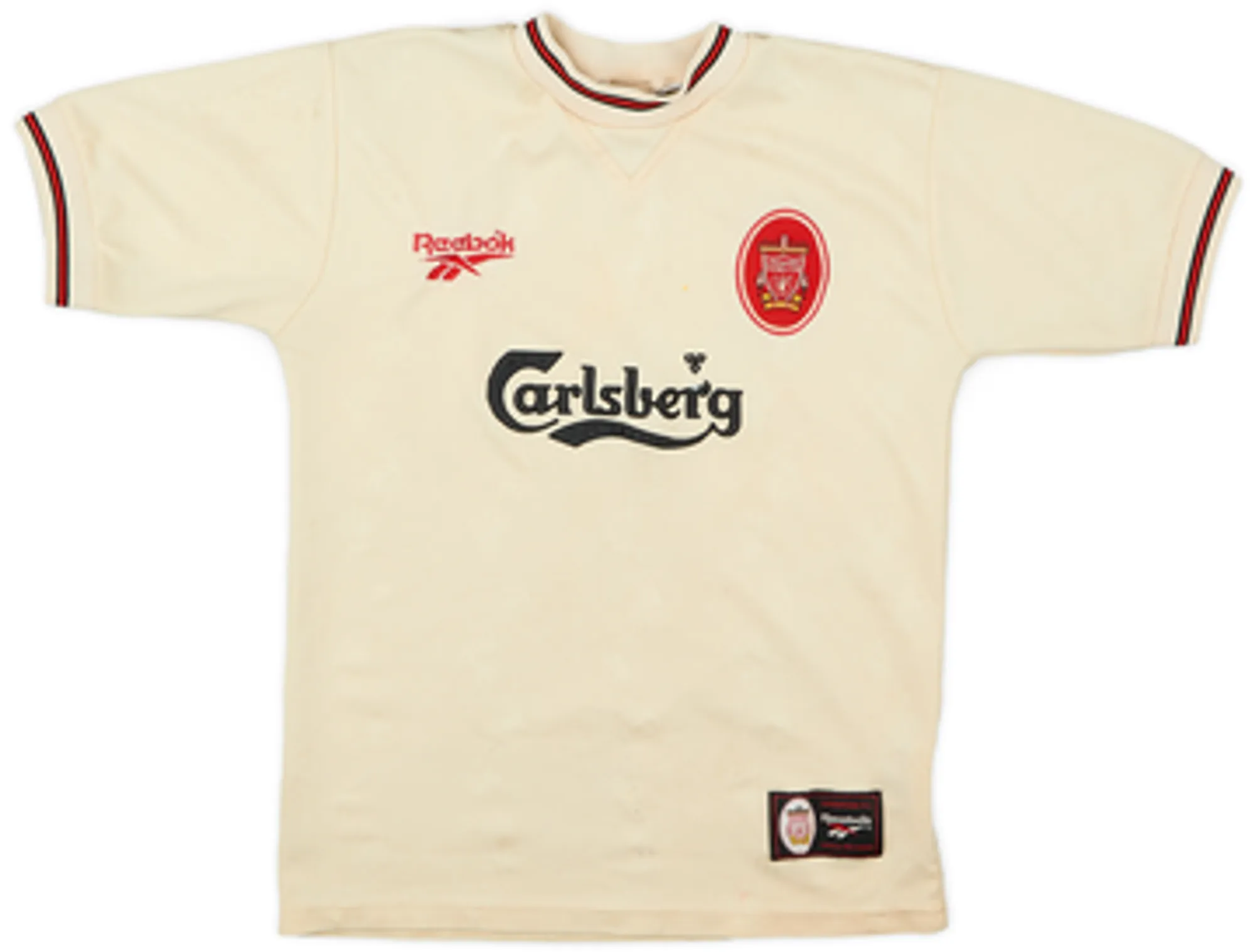 Reebok Liverpool Mens SS Away Shirt 1996/97