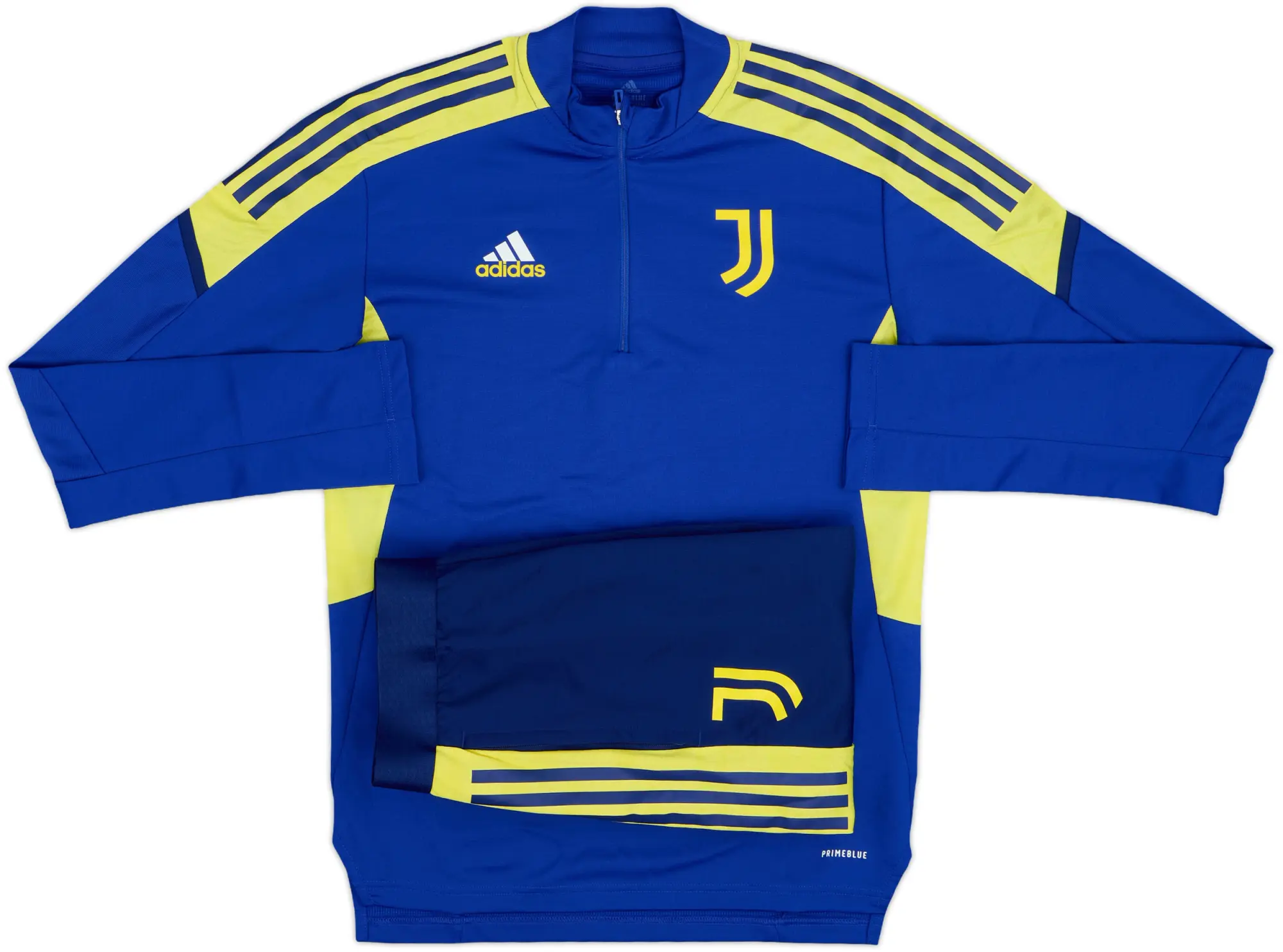 2021-22 Juventus adidas 1/4 Zip Tracksuit - 10/10 - (S)