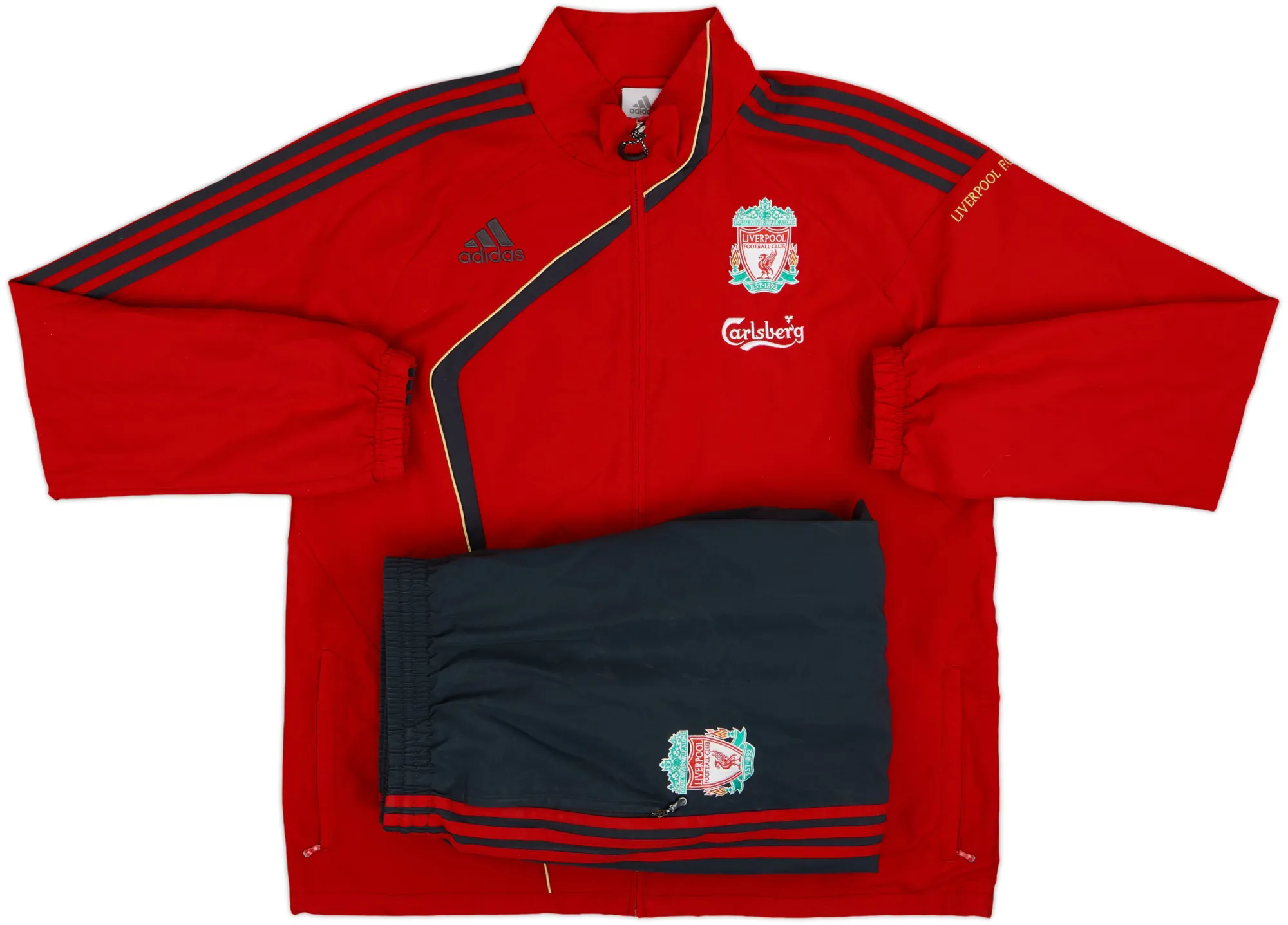 adidas Liverpool Mens SS Home Shirt 2009/10