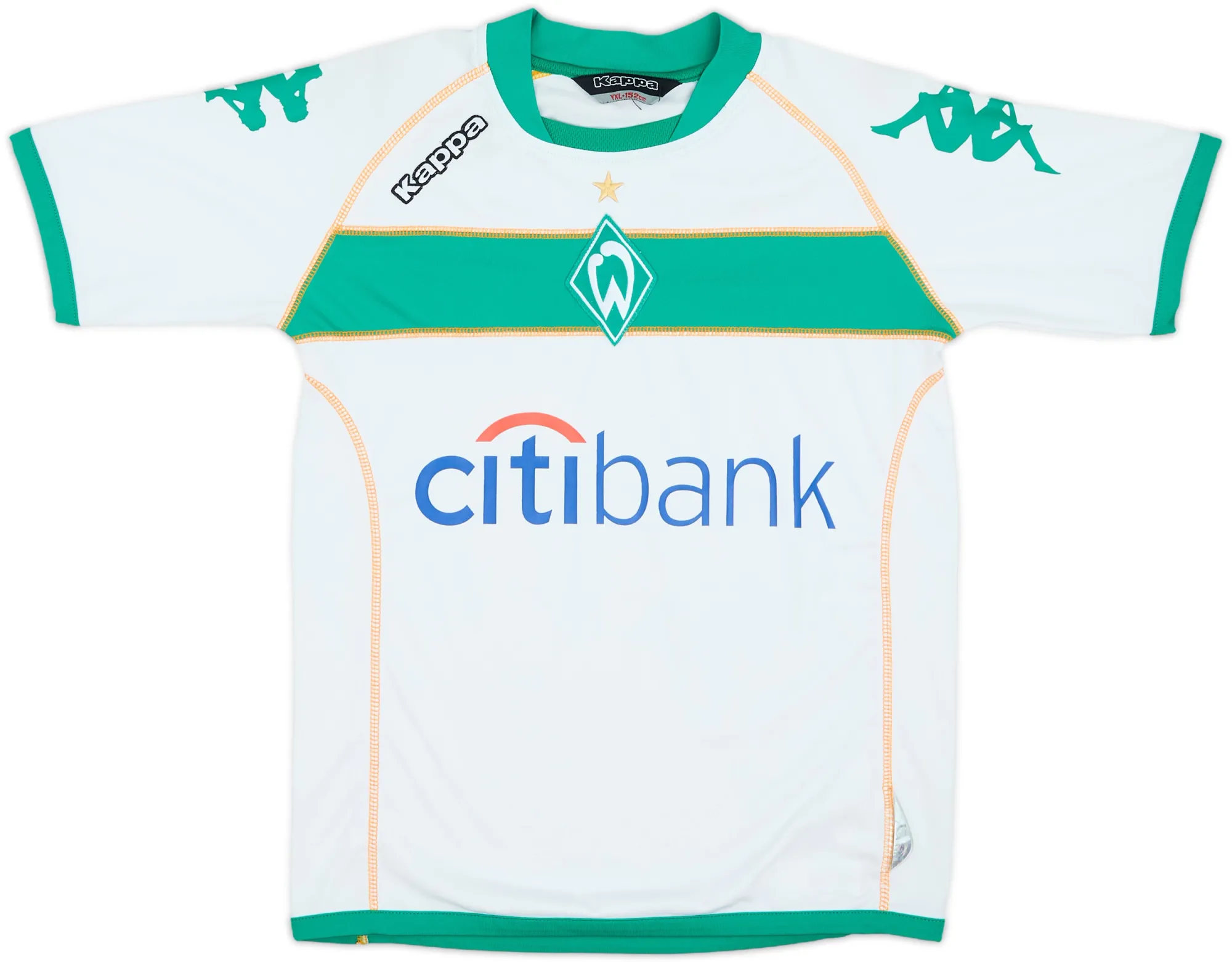 Kappa Werder Bremen Boys SS Home Shirt 2008/09