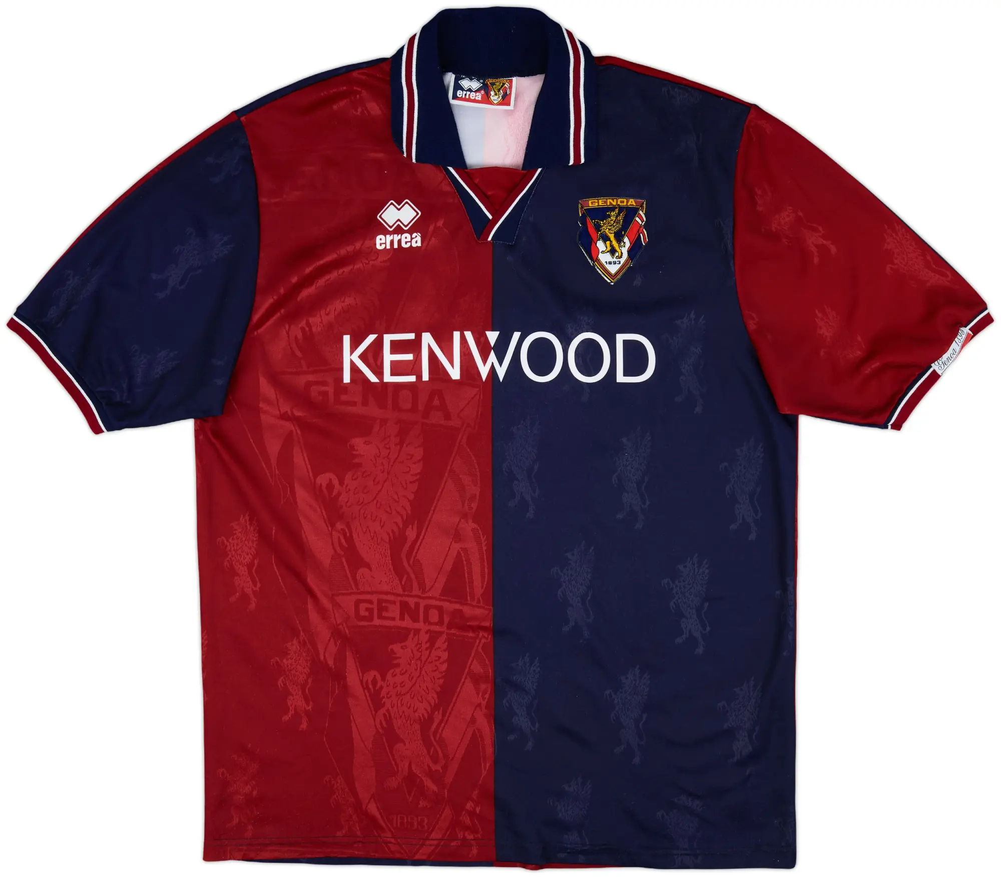 1994-95 Genoa Home Shirt - 8/10 - (XL)