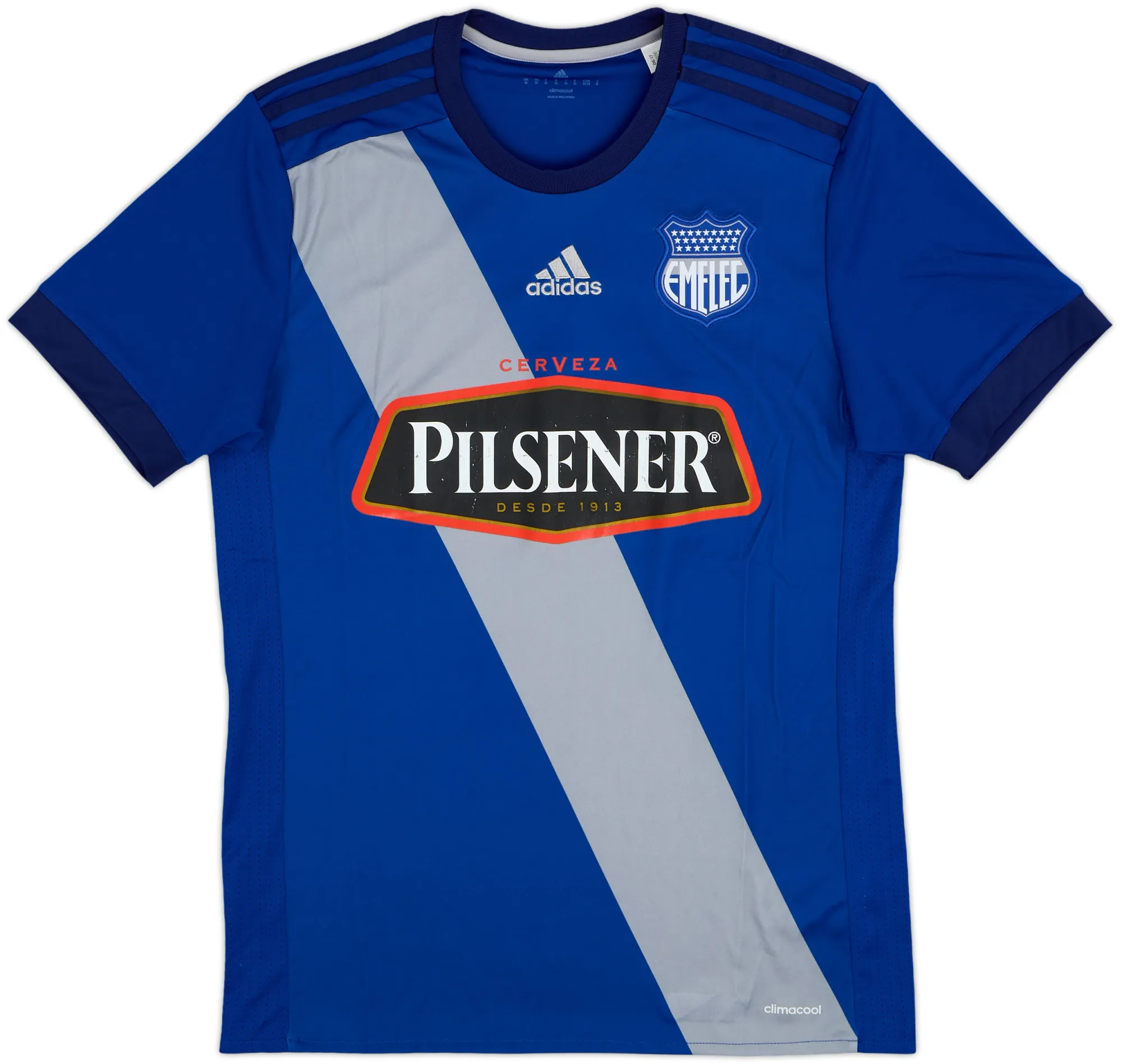 adidas Club Sport Emelec Mens SS Home Shirt 2017/18