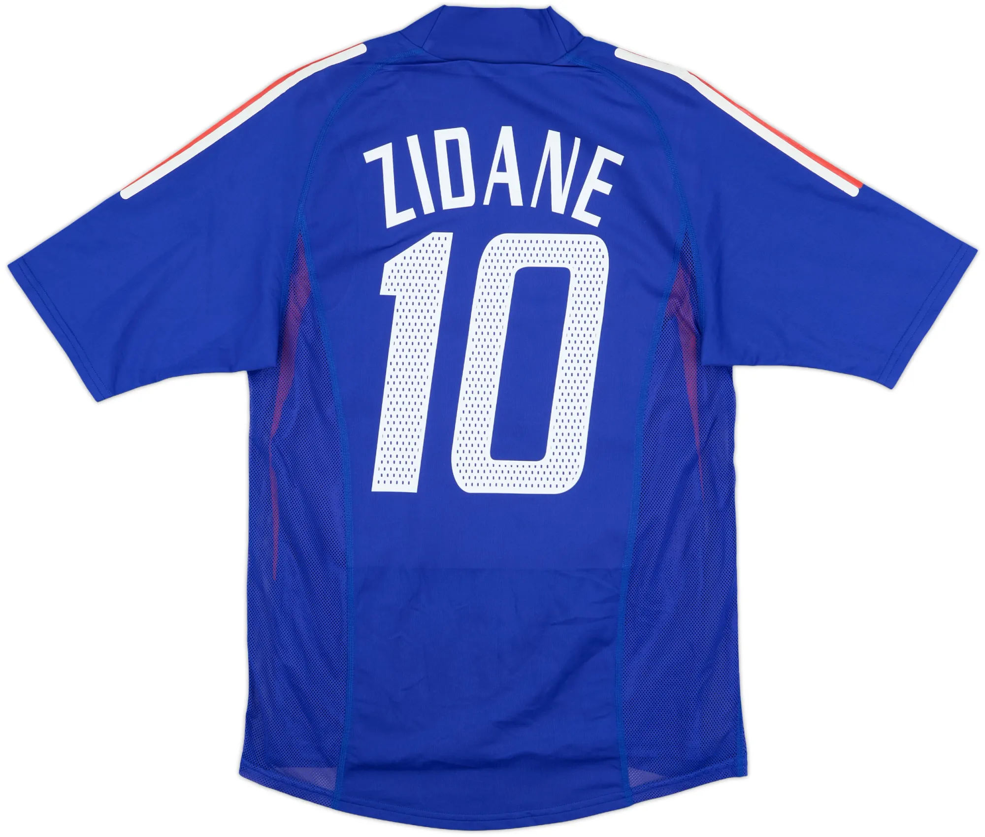 adidas France Mens SS Player Issue Home Shirt 2002