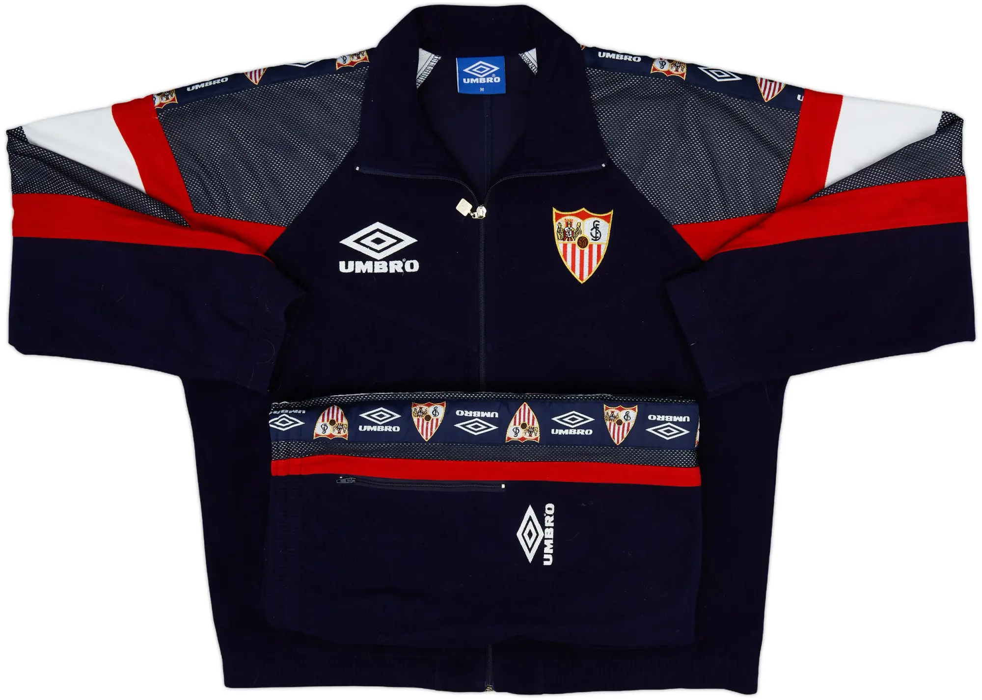1995-96 Sevilla Umbro Tracksuit - 9/10 - (M)