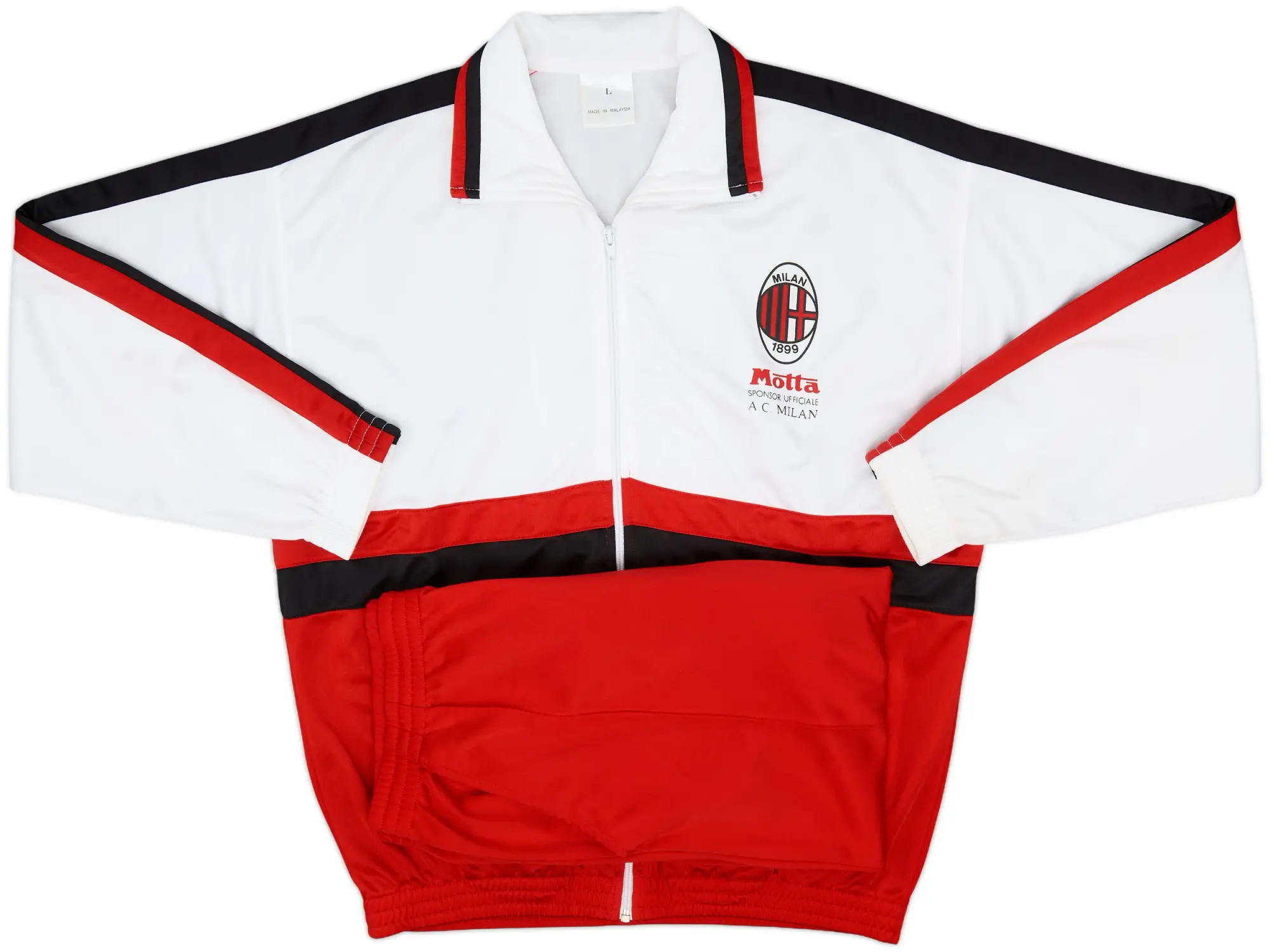 1993-94 AC Milan Supporters Tracksuit - 9/10 - (L)