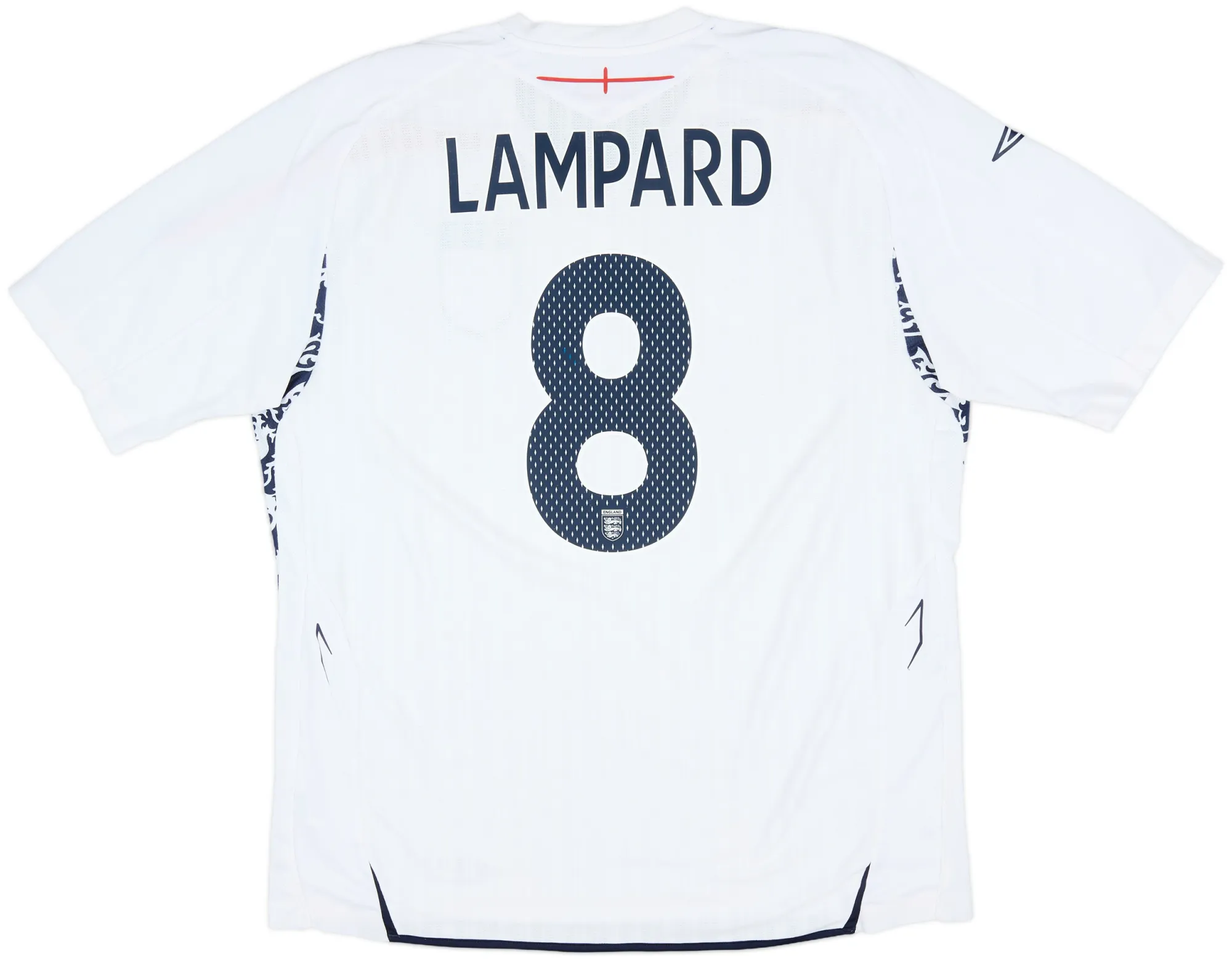 Umbro England Mens SS Home Shirt 2007