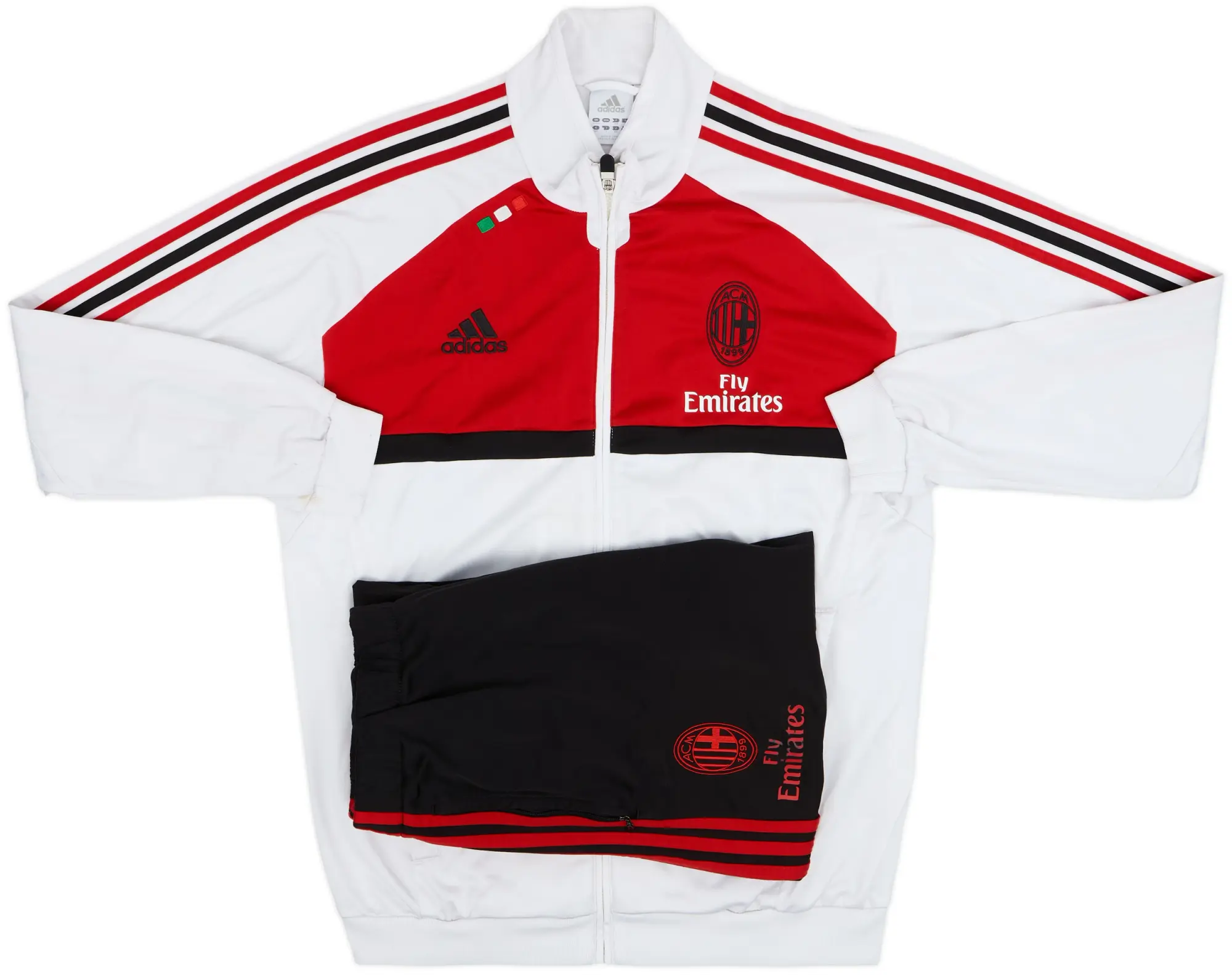 2011-12 AC Milan adidas Tracksuit - 7/10 - (L)