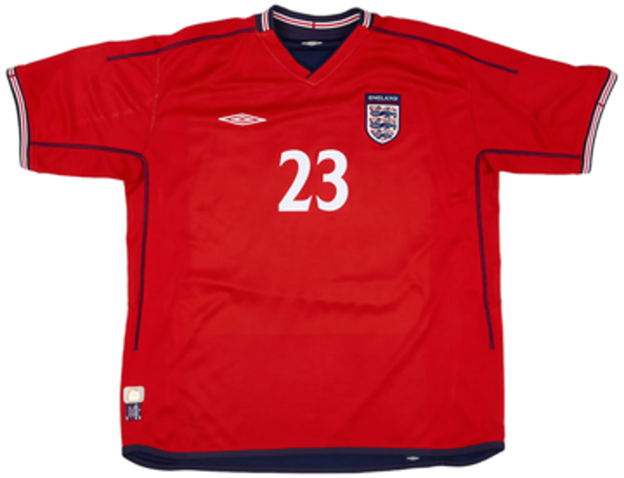 Umbro England Mens SS Away Shirt 2002