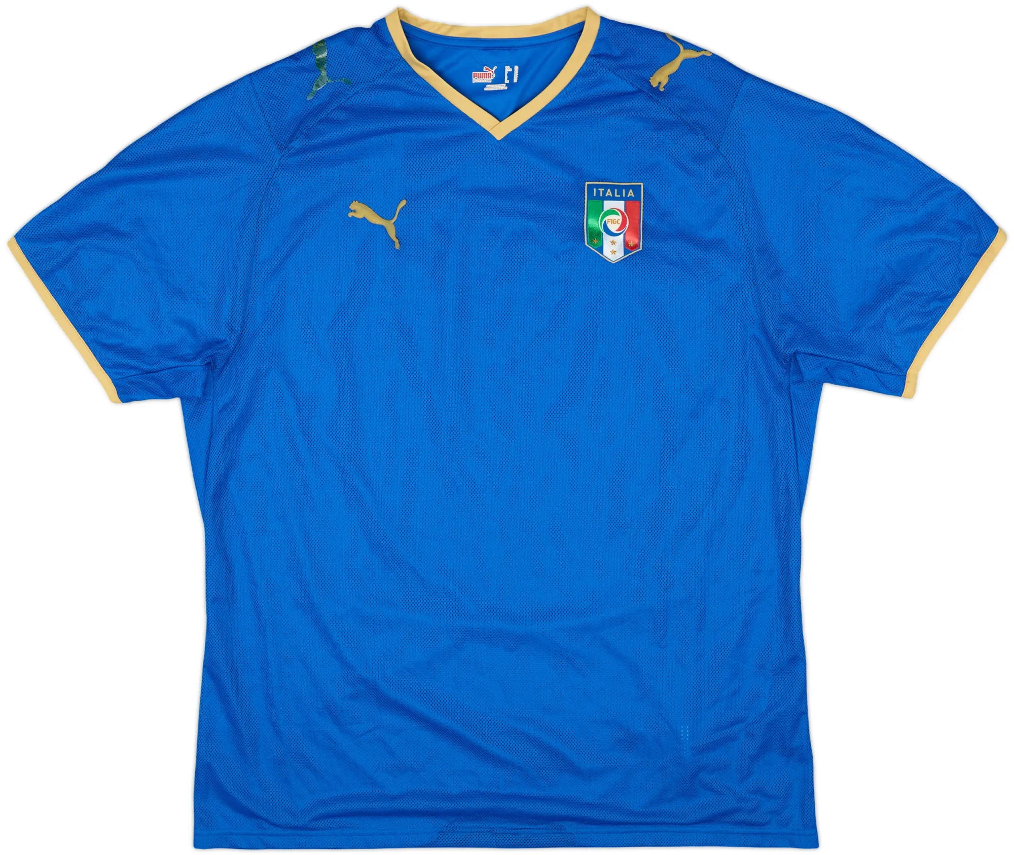Puma Italy Mens SS Home Shirt 2007