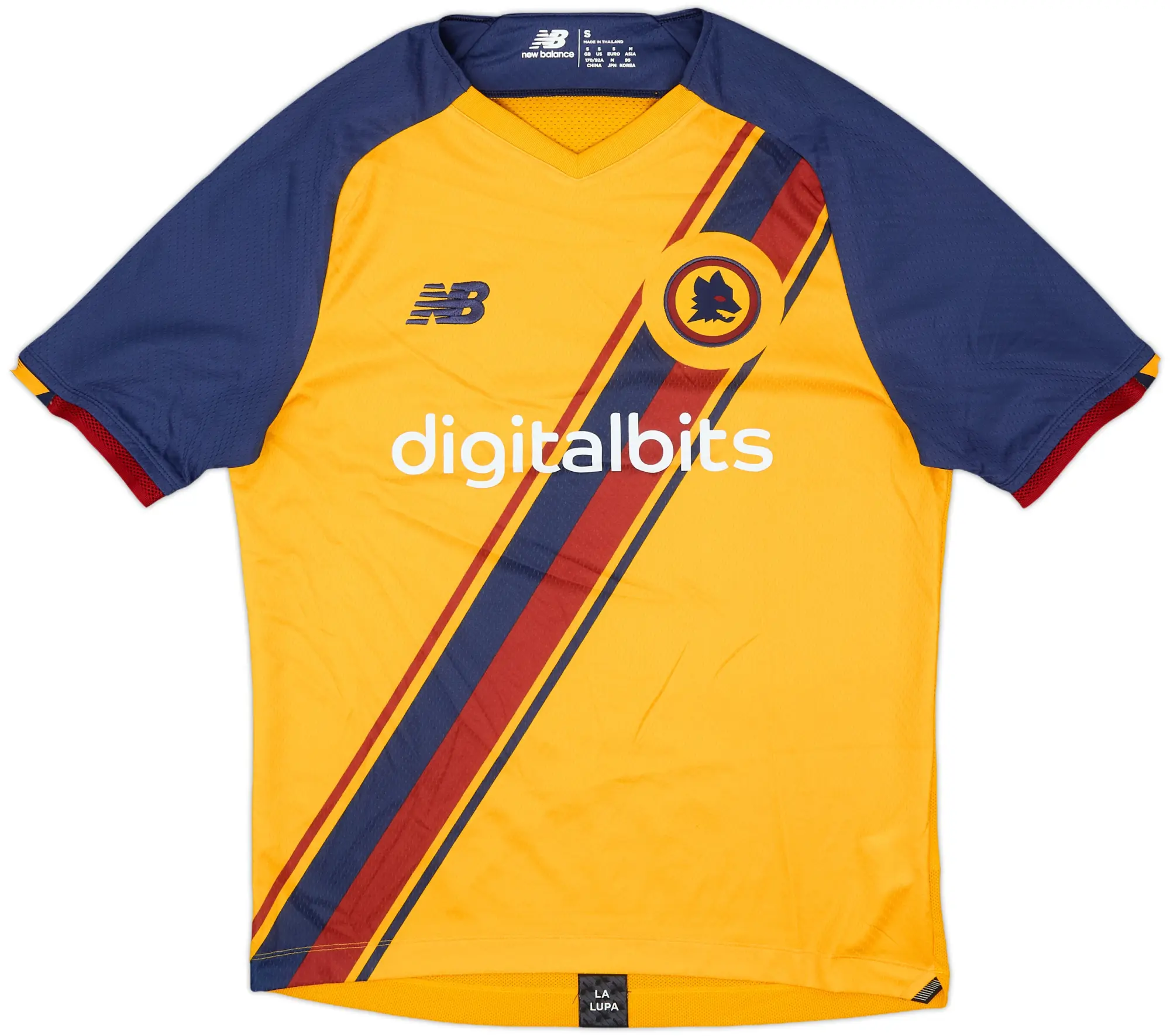 2021-22 Roma Third Shirt - 9/10 - (S)