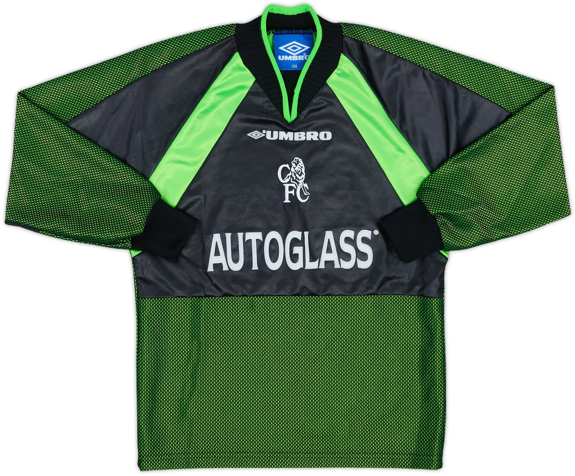 Umbro Chelsea Boys LS Goalkeeper Home Shirt 1998/99