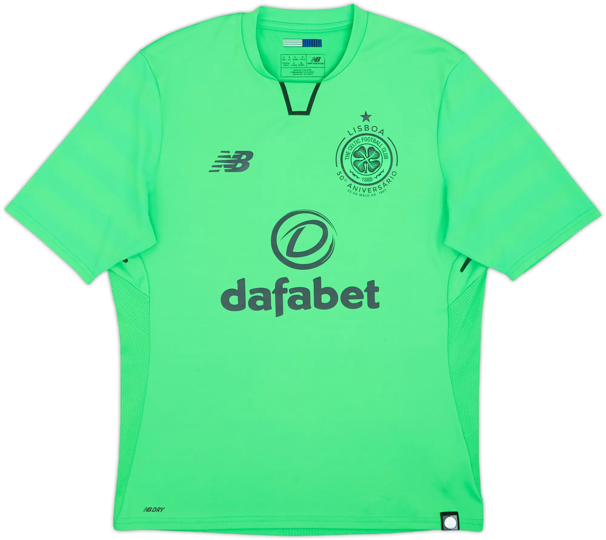NewBalance Celtic Mens SS Third Shirt 2017/18