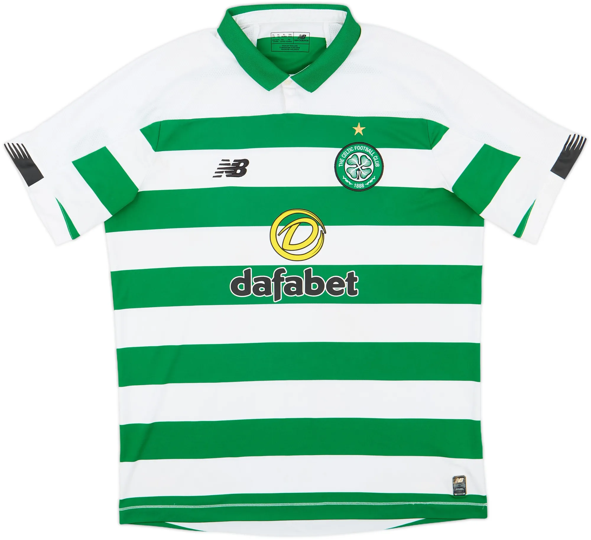 NewBalance Celtic Mens SS Home Shirt 2019/20