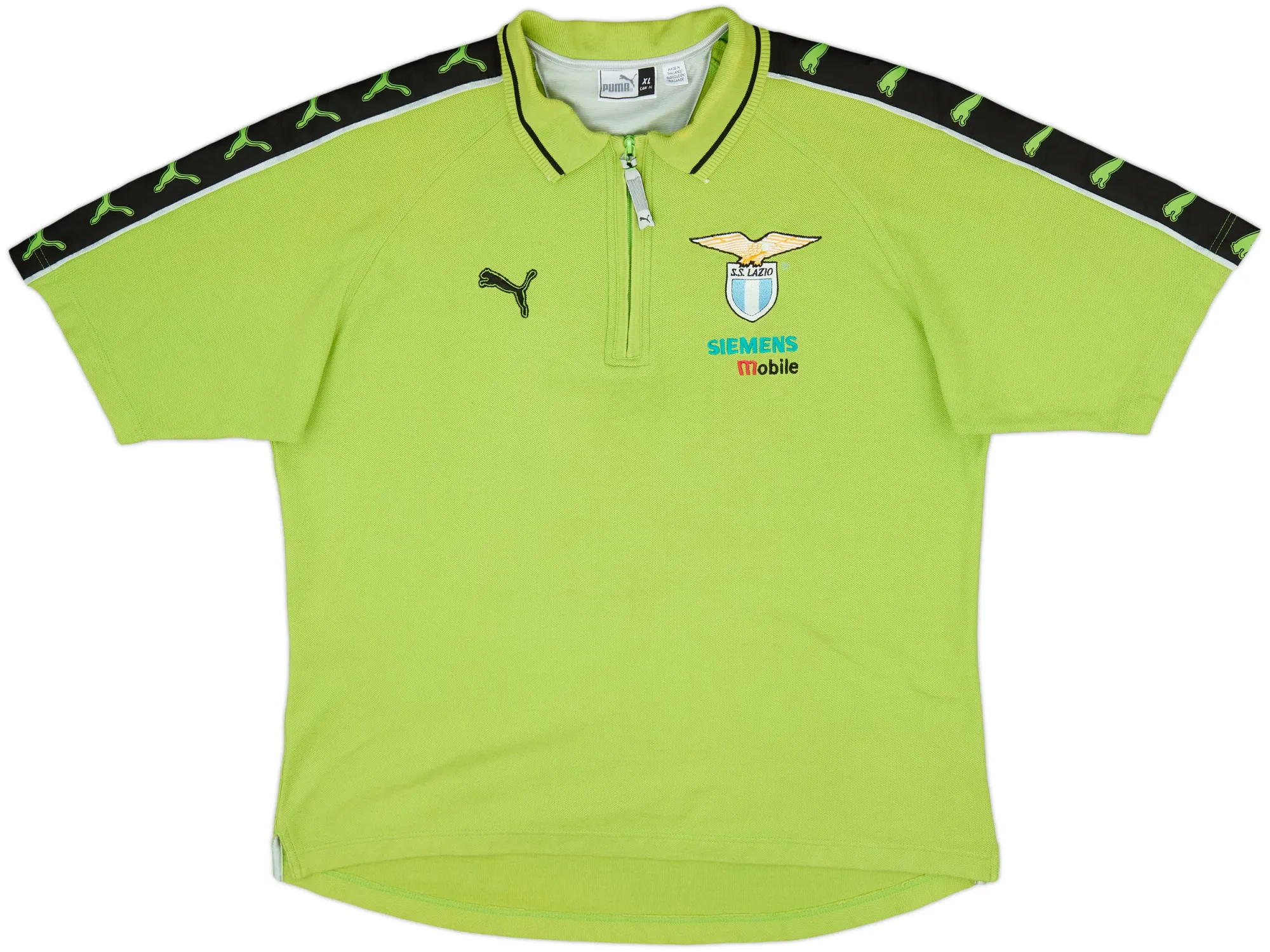 Puma Lazio Mens SS Home Shirt 2002/03