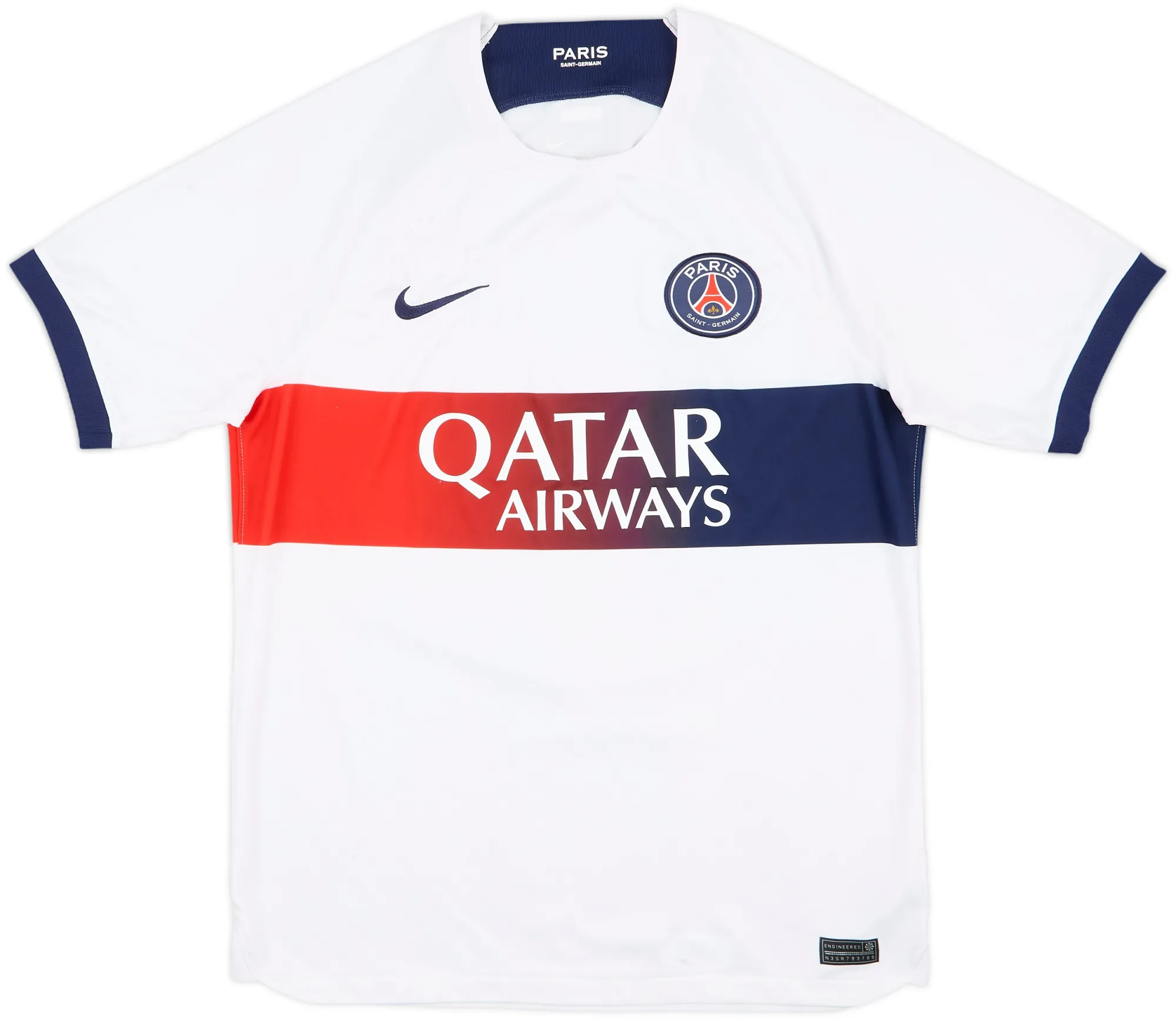 Nike Paris Saint Germain Mens SS Away Shirt 2023/24