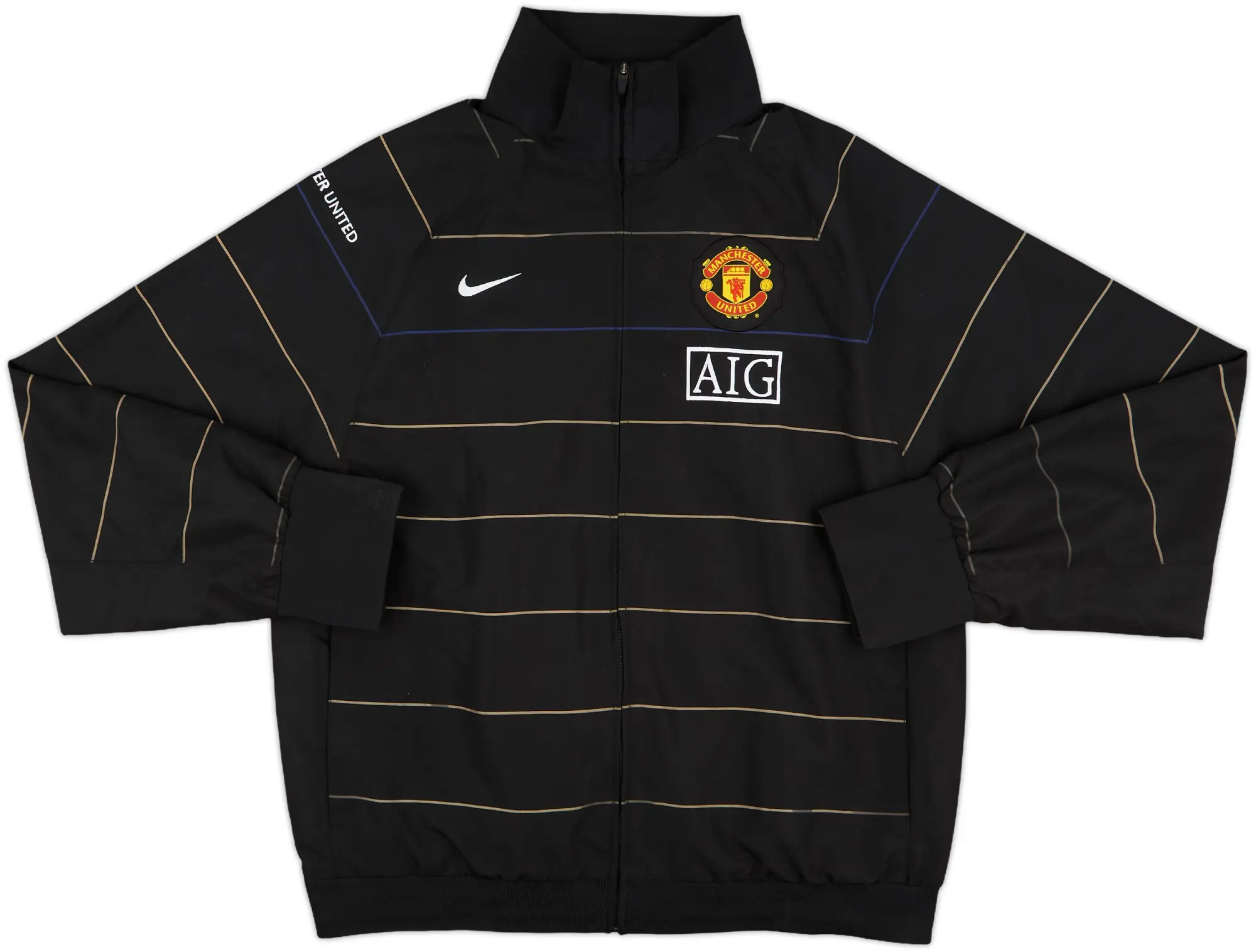 2008-09 Manchester United Nike Track Jacket - 9/10 - (L)