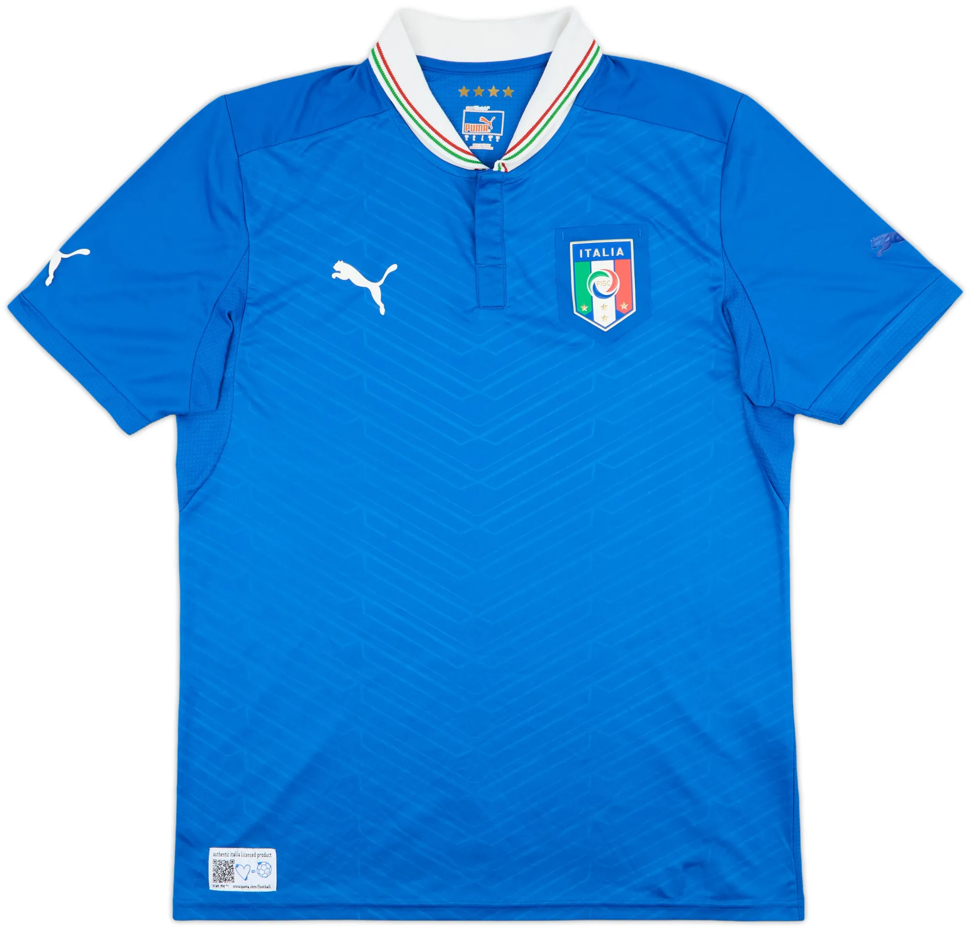Puma Italy Mens SS Home Shirt 2012
